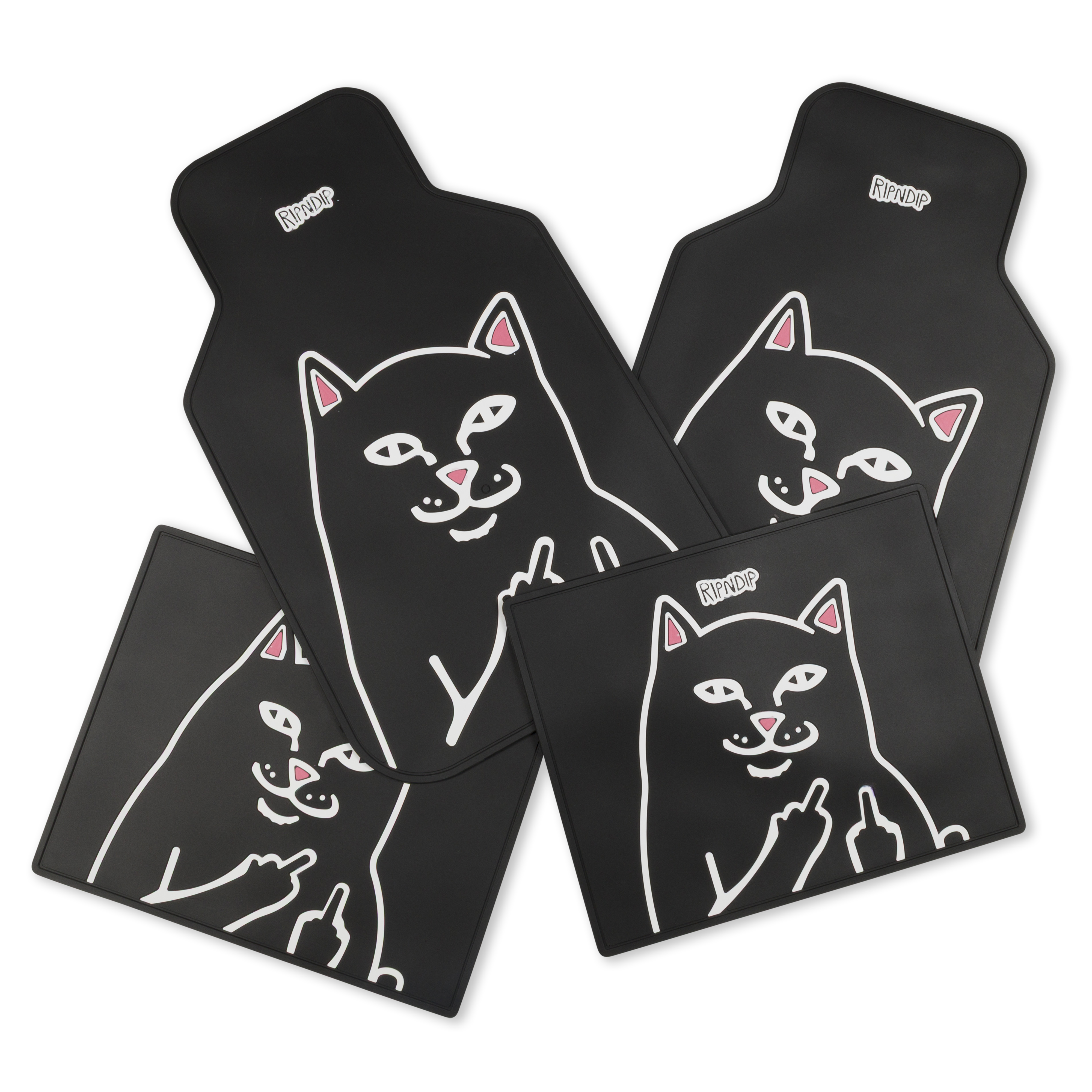 RIPNDIP Lord Jermal Car Floor Mats (Black)