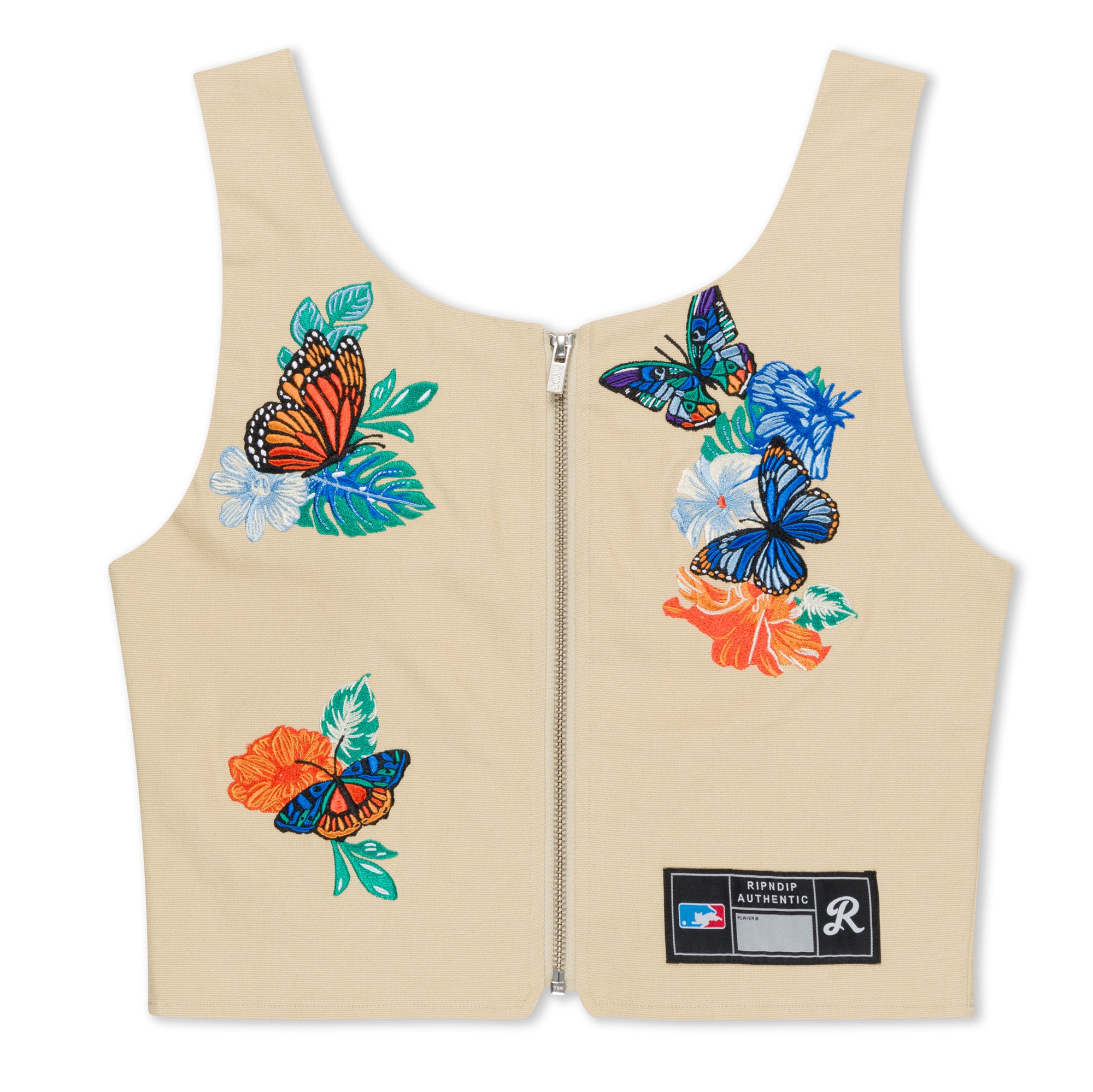 RIPNDIP Los Ripndip Corset Top (Khaki)