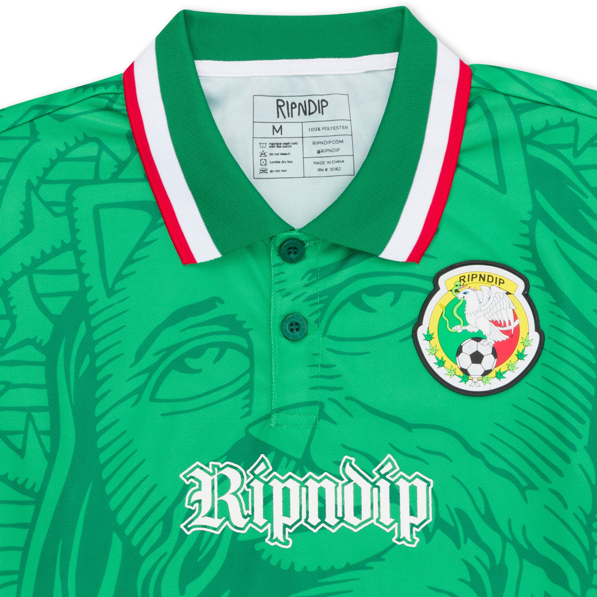 Ripndip MX Soccer Jersey (Green)