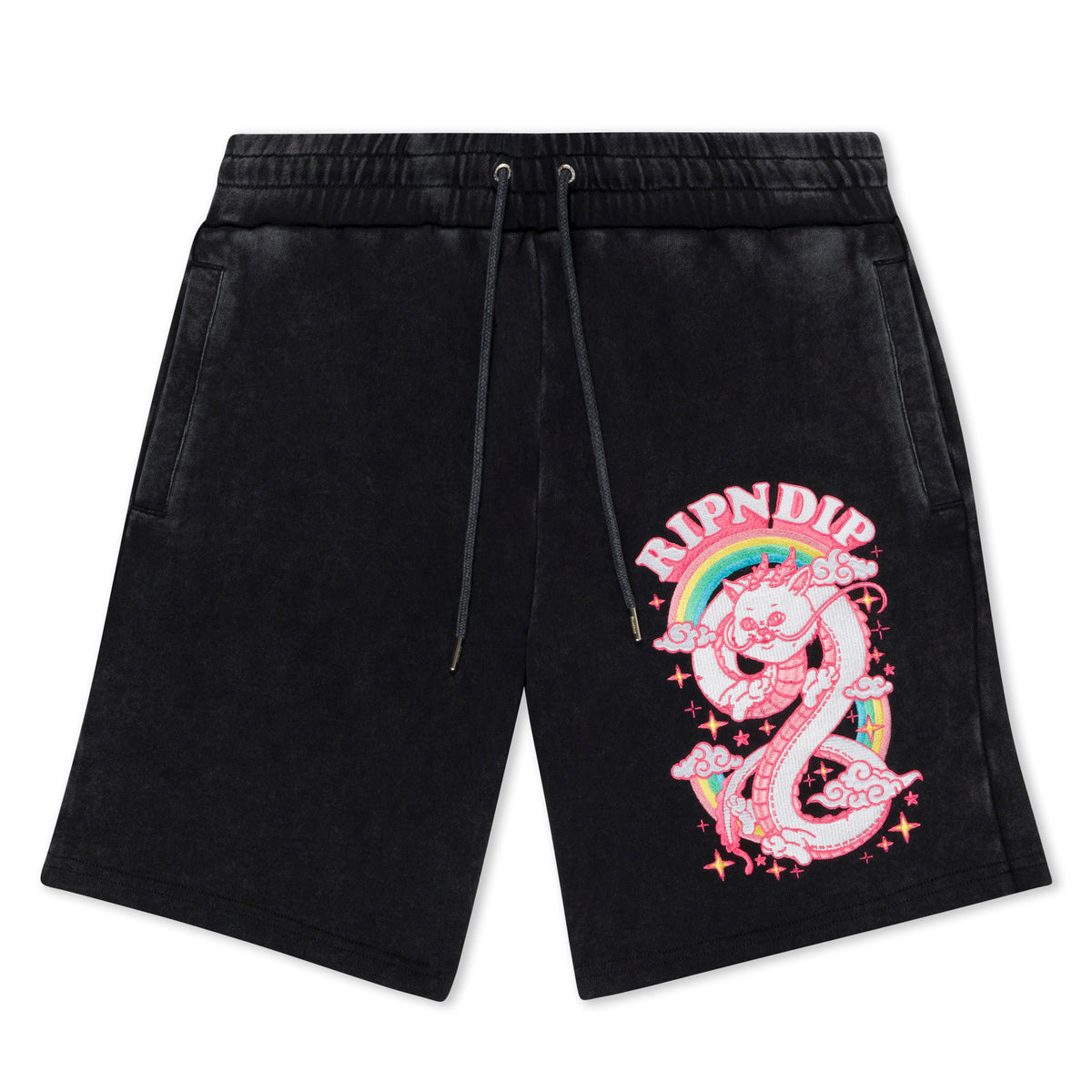 RIPNDIP Fantasy Nerm Sweatshorts (Black)