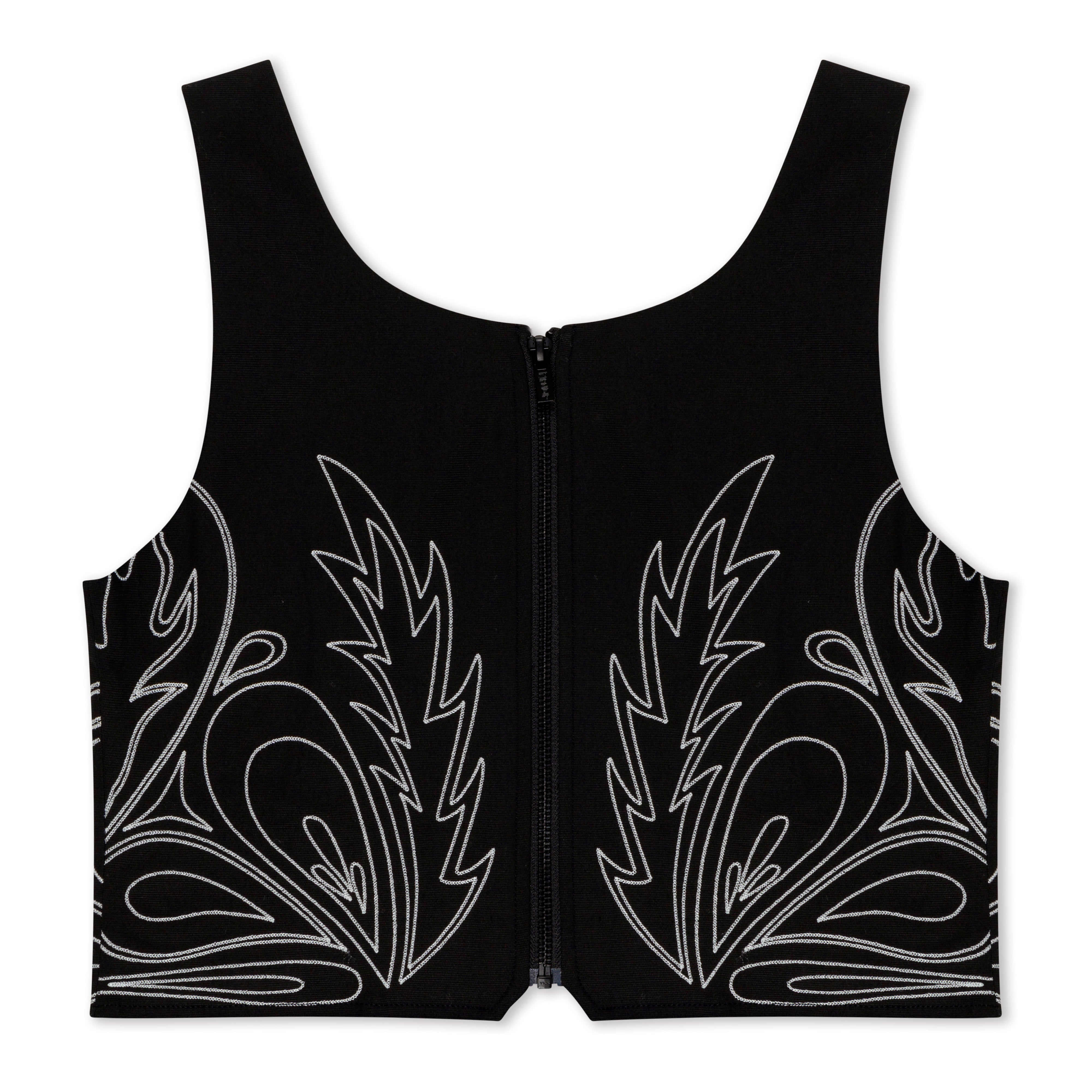 RIPNDIP Howdy Corset Top (Black)