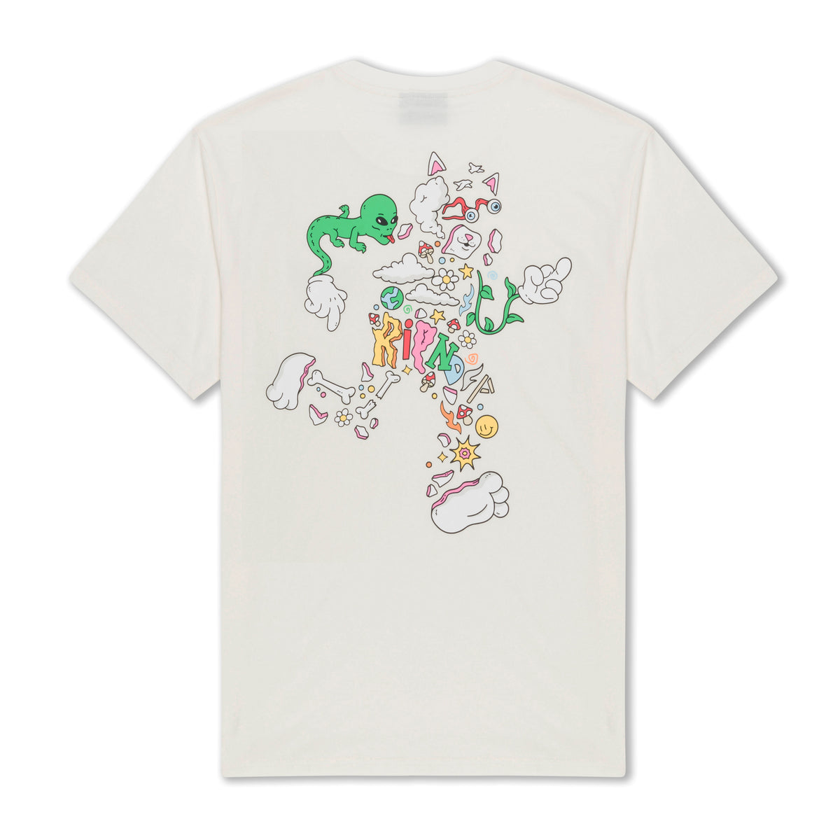 RIPNDIP Broken Down Tee (Bone)