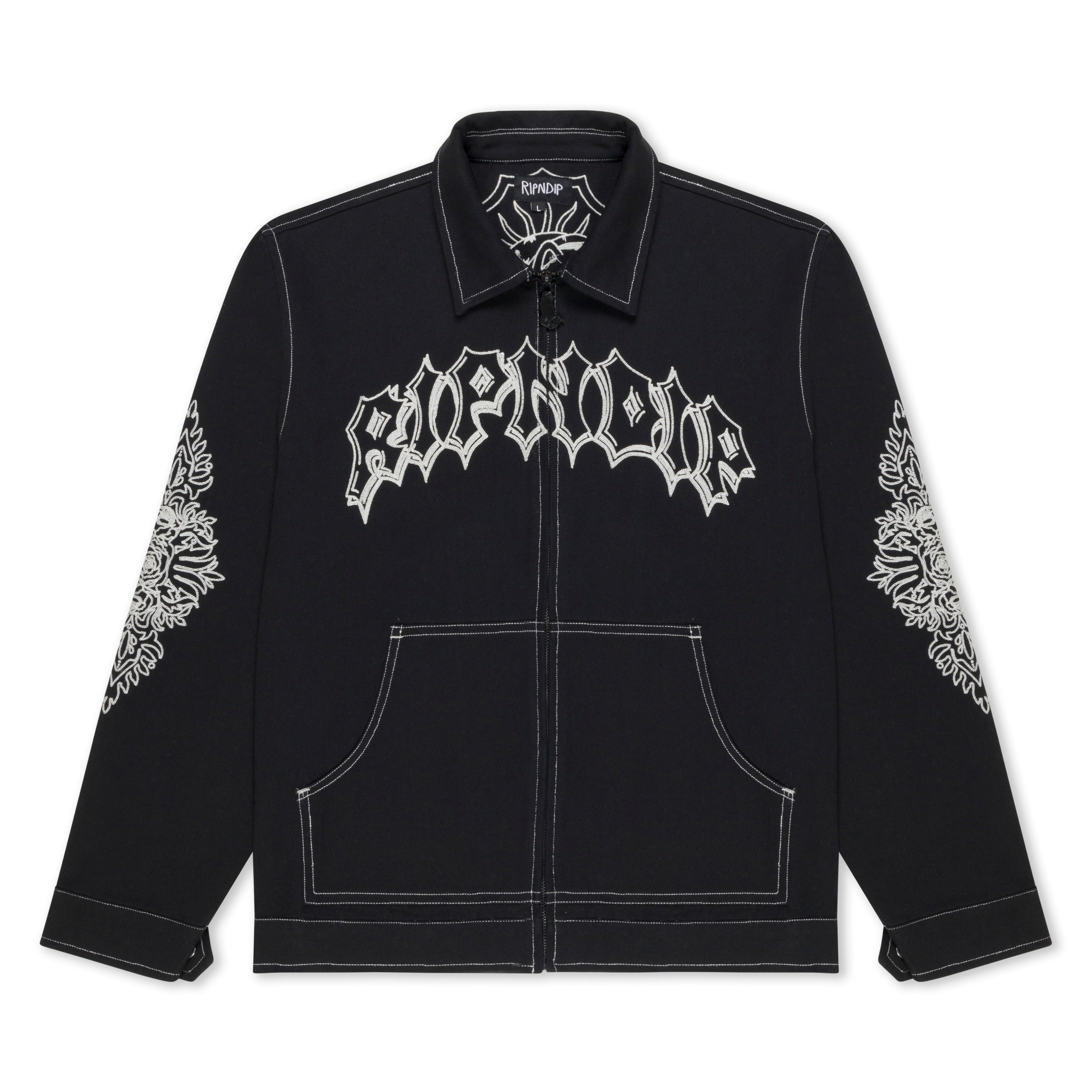 Mother Nerm Work Jacket (Black) – RIPNDIP