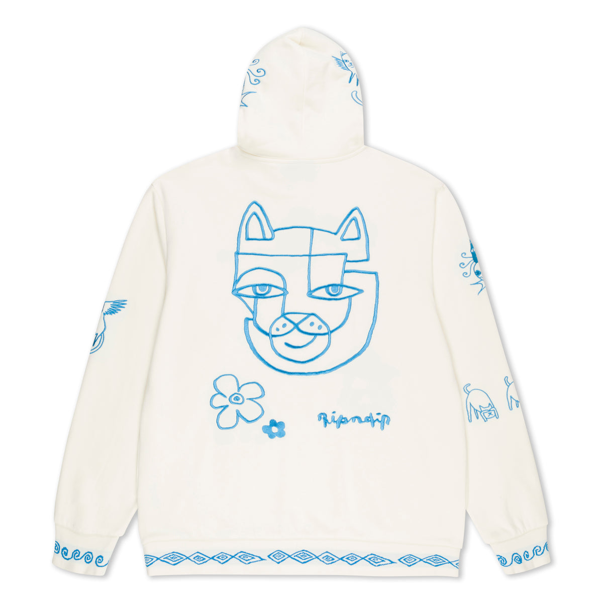 RIPNDIP Blonded Hoodie (Off White)