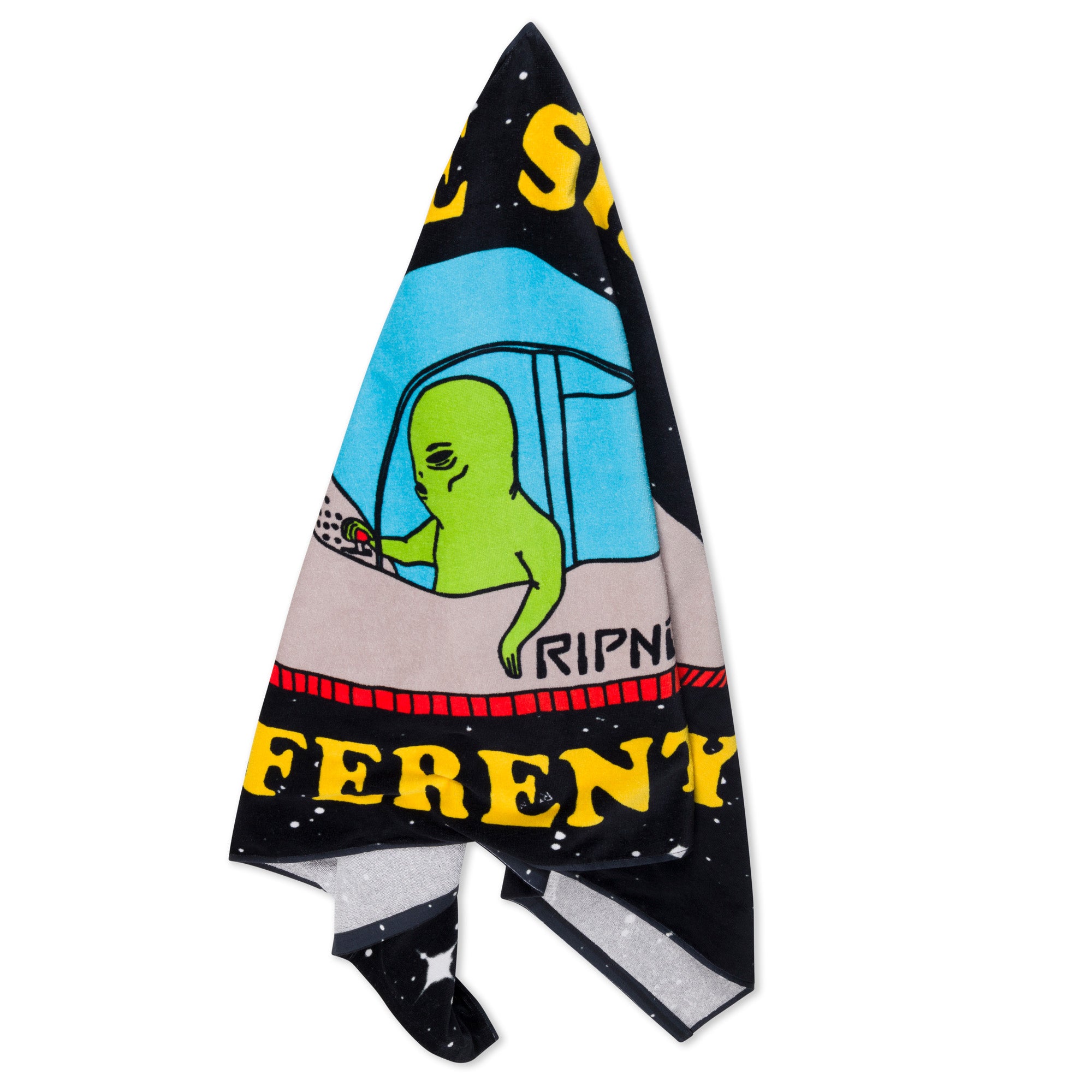 Same Shit Different Day Beach Towel (Black) – RIPNDIP