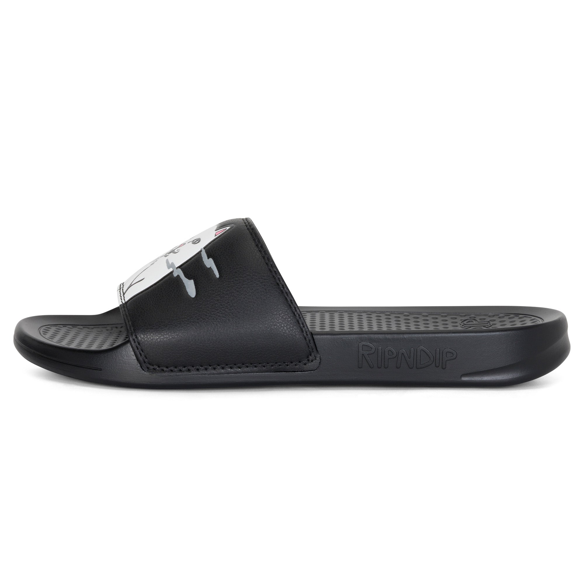 RIPNDIP Lord Smokey Slides (Black)