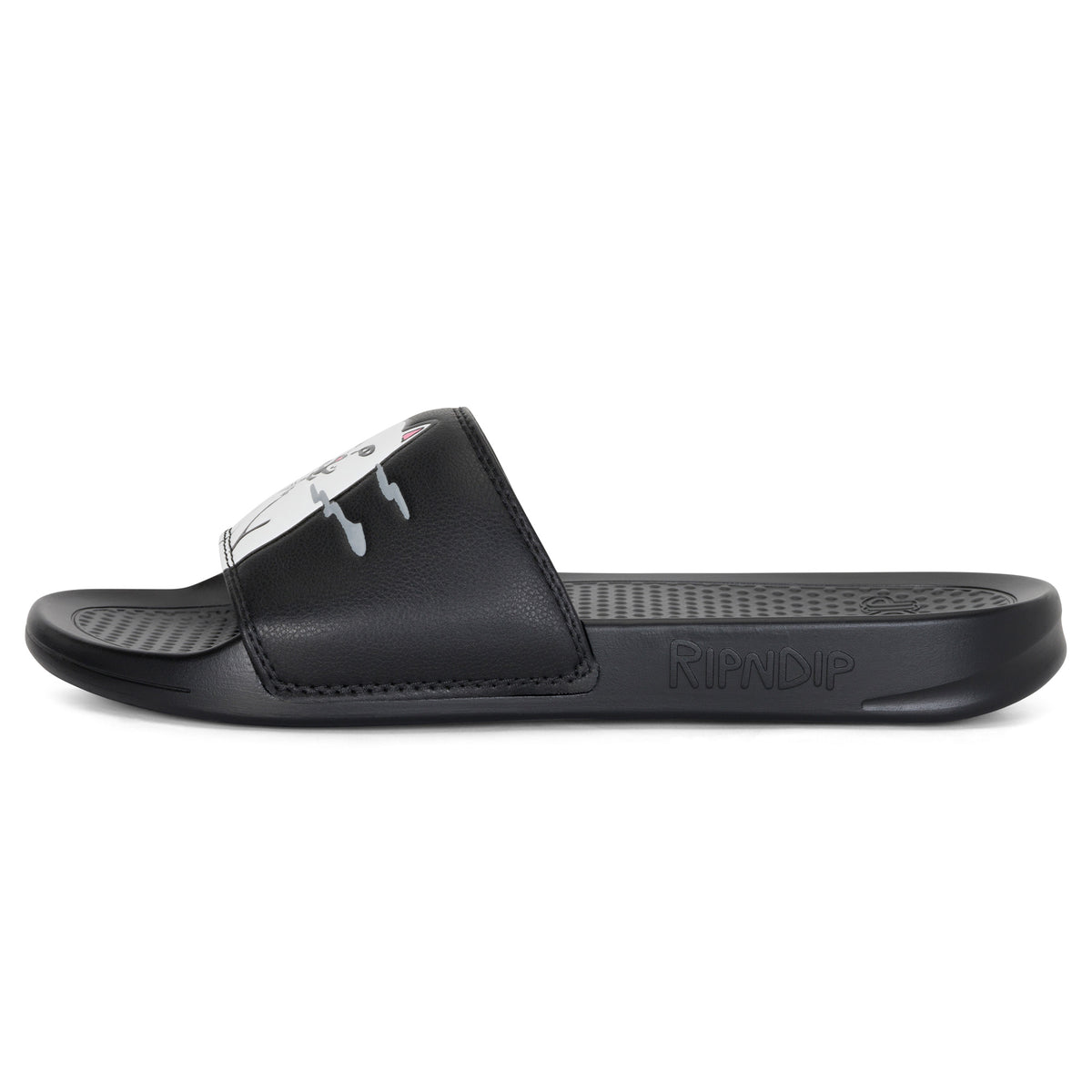 RIPNDIP Lord Smokey Slides (Black)