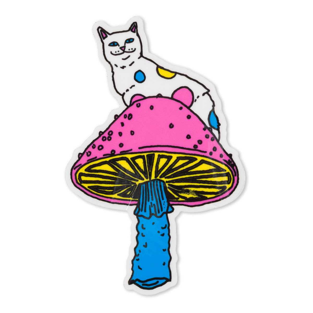 RIPNDIP Psychedelic Nerm Sticker (Multi)