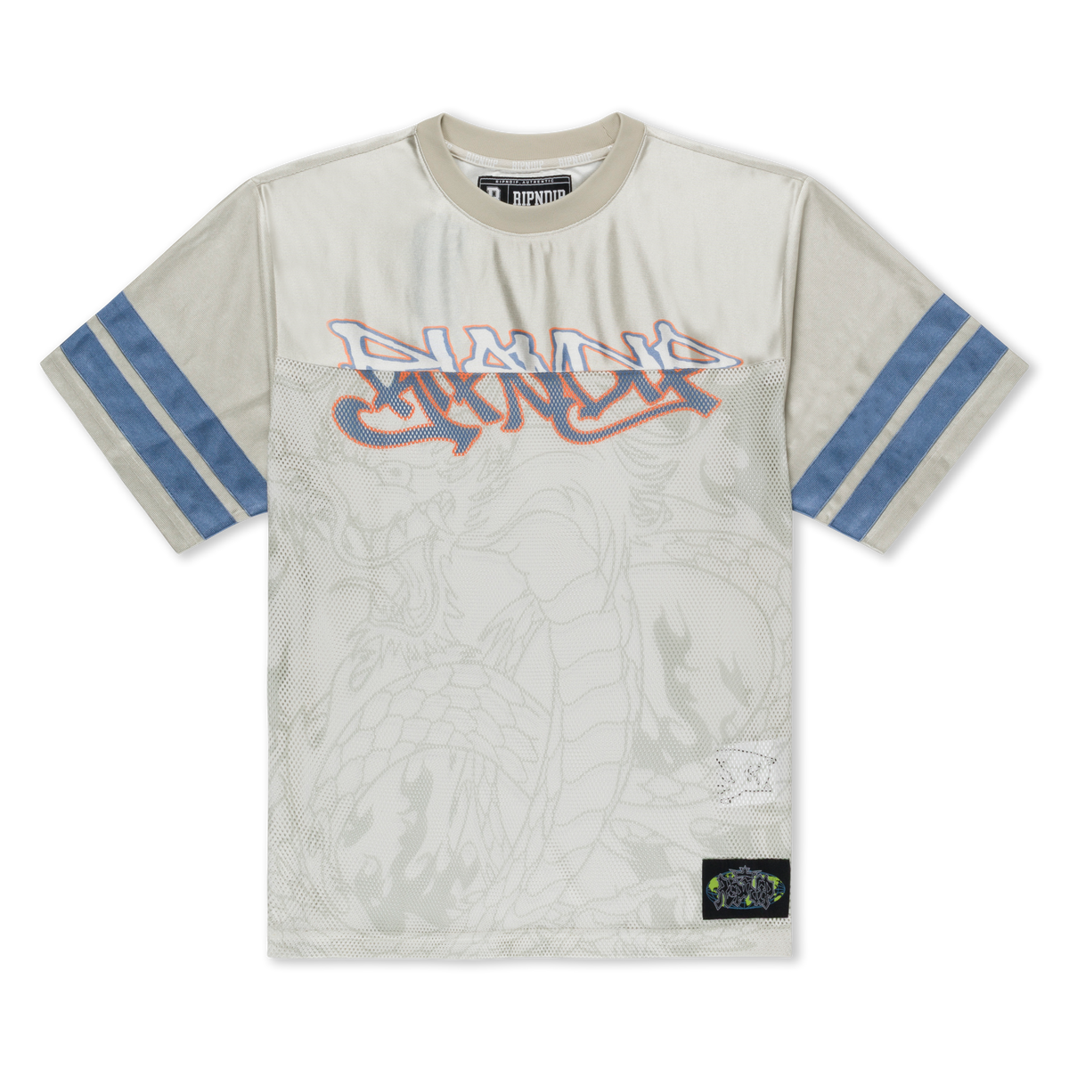 RIPNDIP Too Fast Football Jersey (Bone)