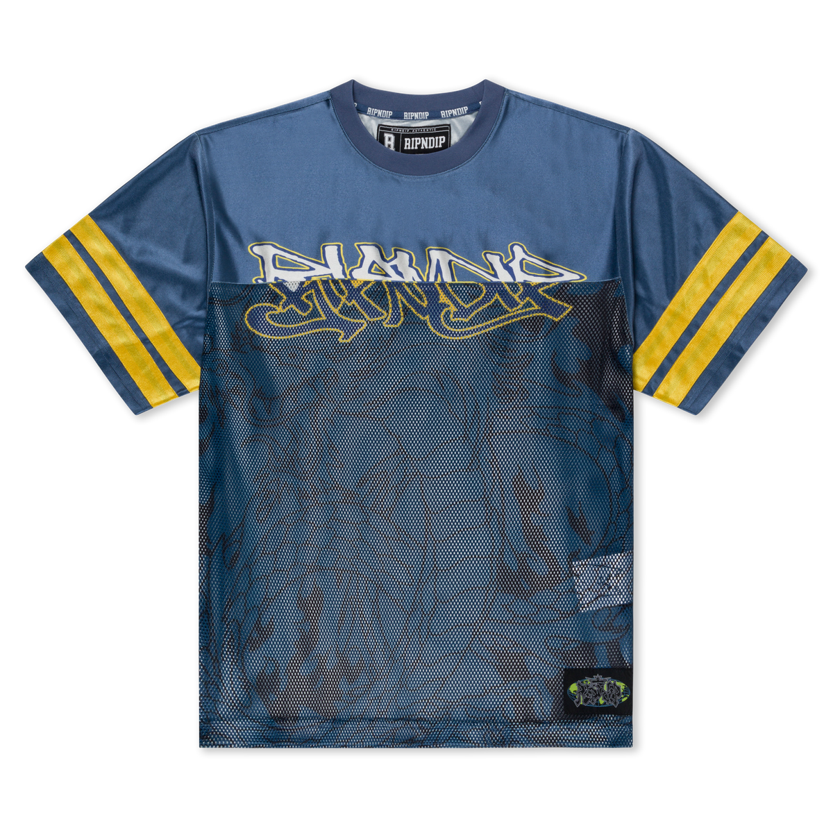 RIPNDIP Too Fast Football Jersey (Navy)