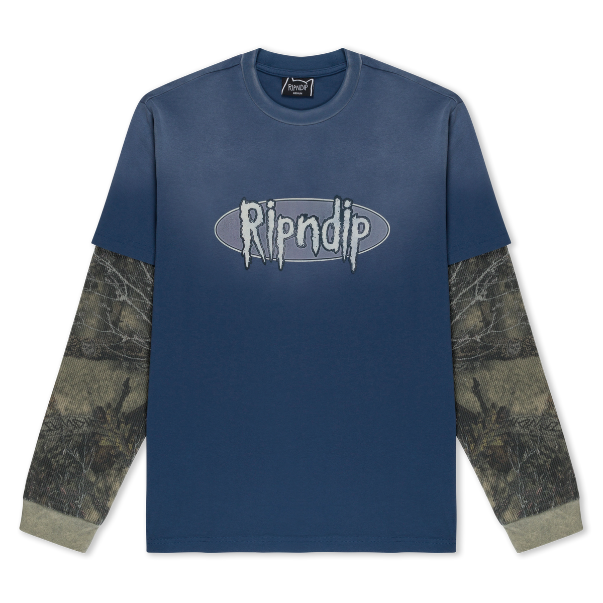 RIPNDIP Sic Double Long Sleeve (Slate / Camo)
