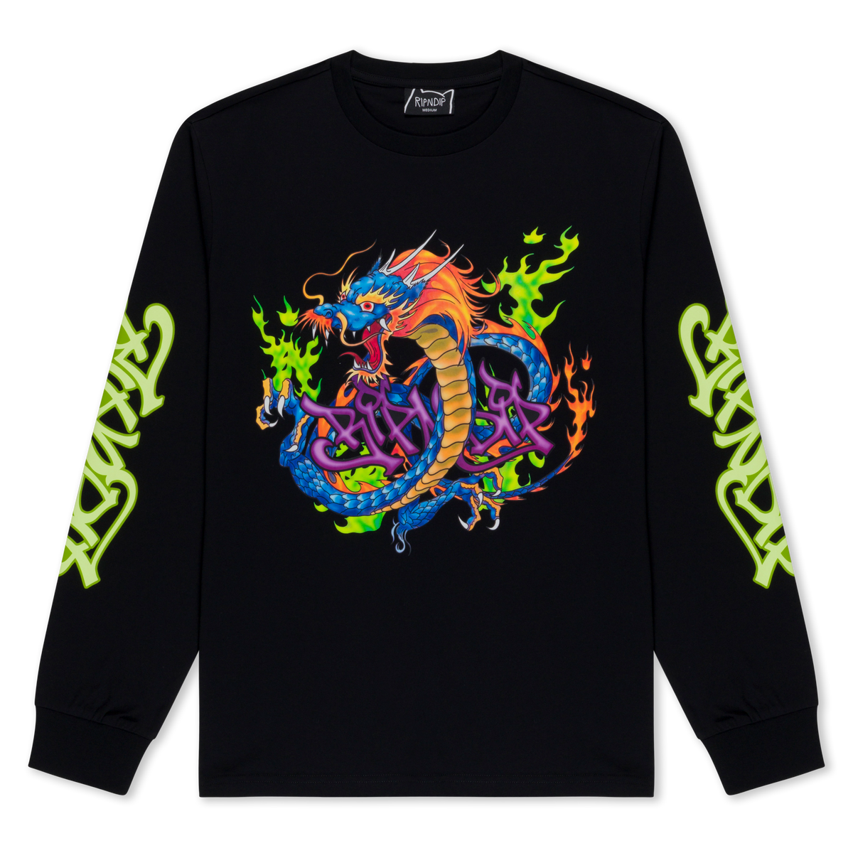 RIPNDIP Dragonology Long Sleeve (Black)