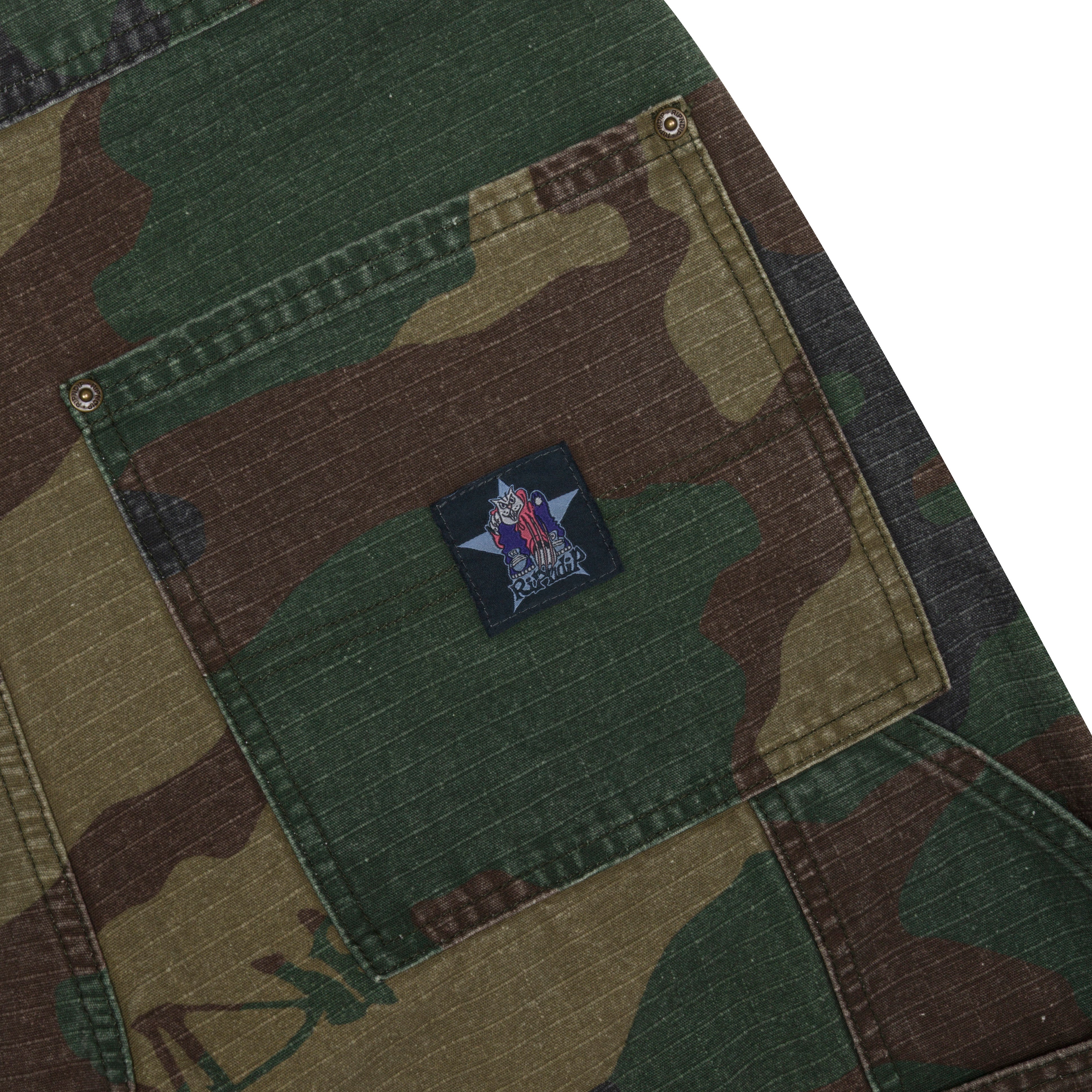 RIPNDIP Claws Camo Extra Wide Fit Carpenter Pants (Multi)