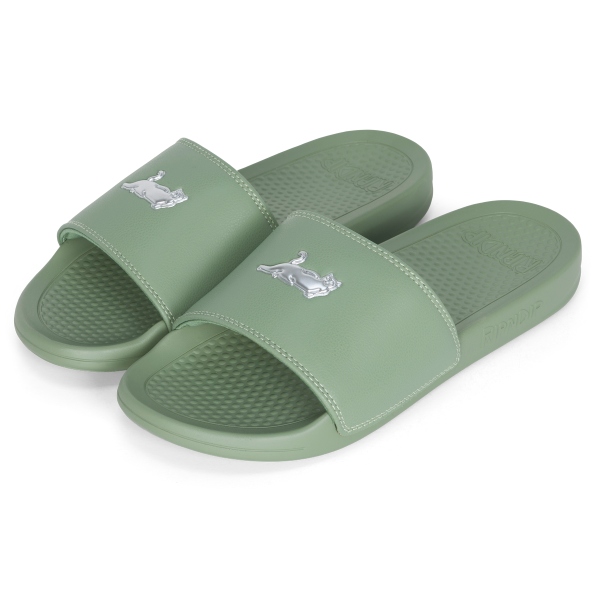 RIPNDIP Castanza Slides (Pine Green)
