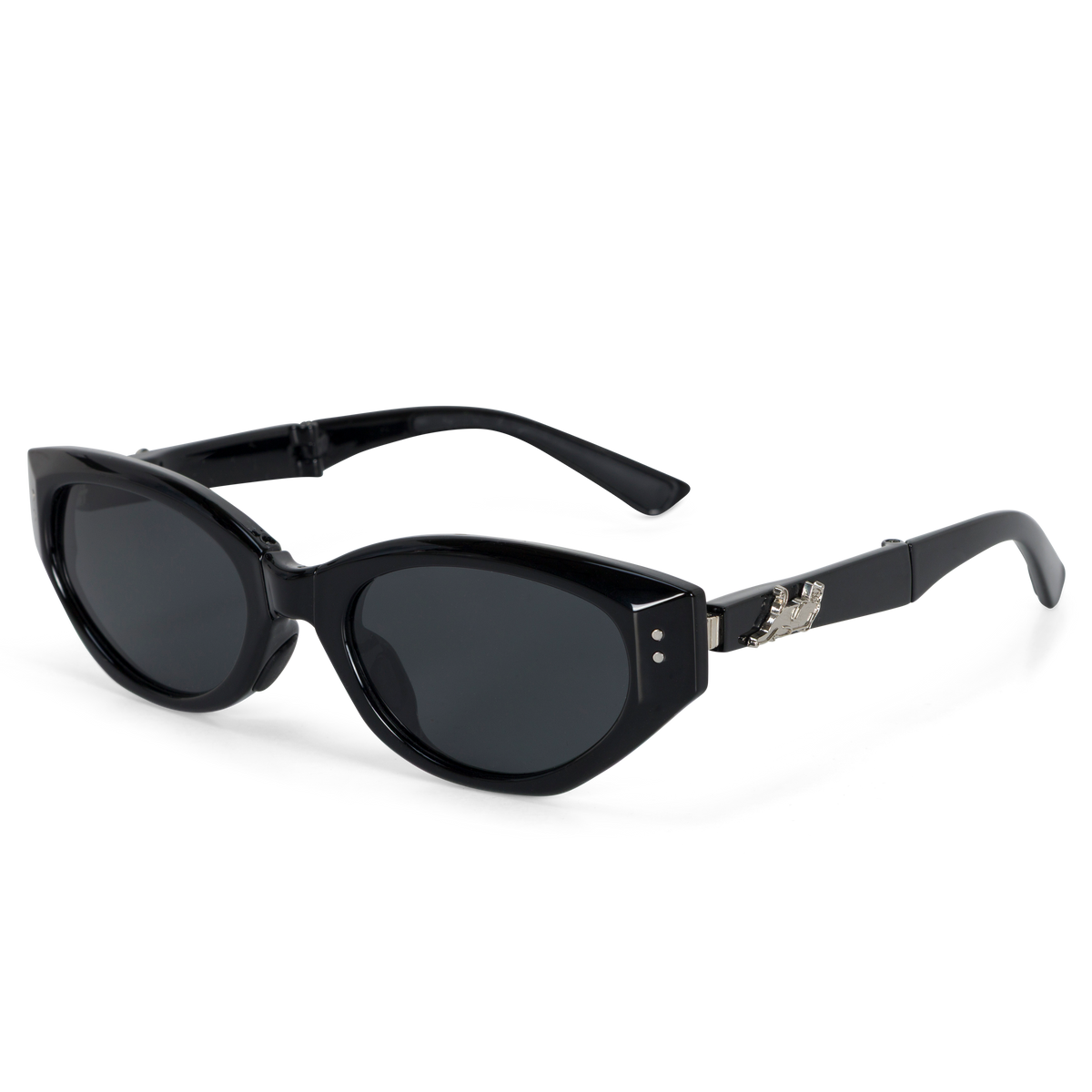 RIPNDIP Castanza Folding Sunglasses (Black)