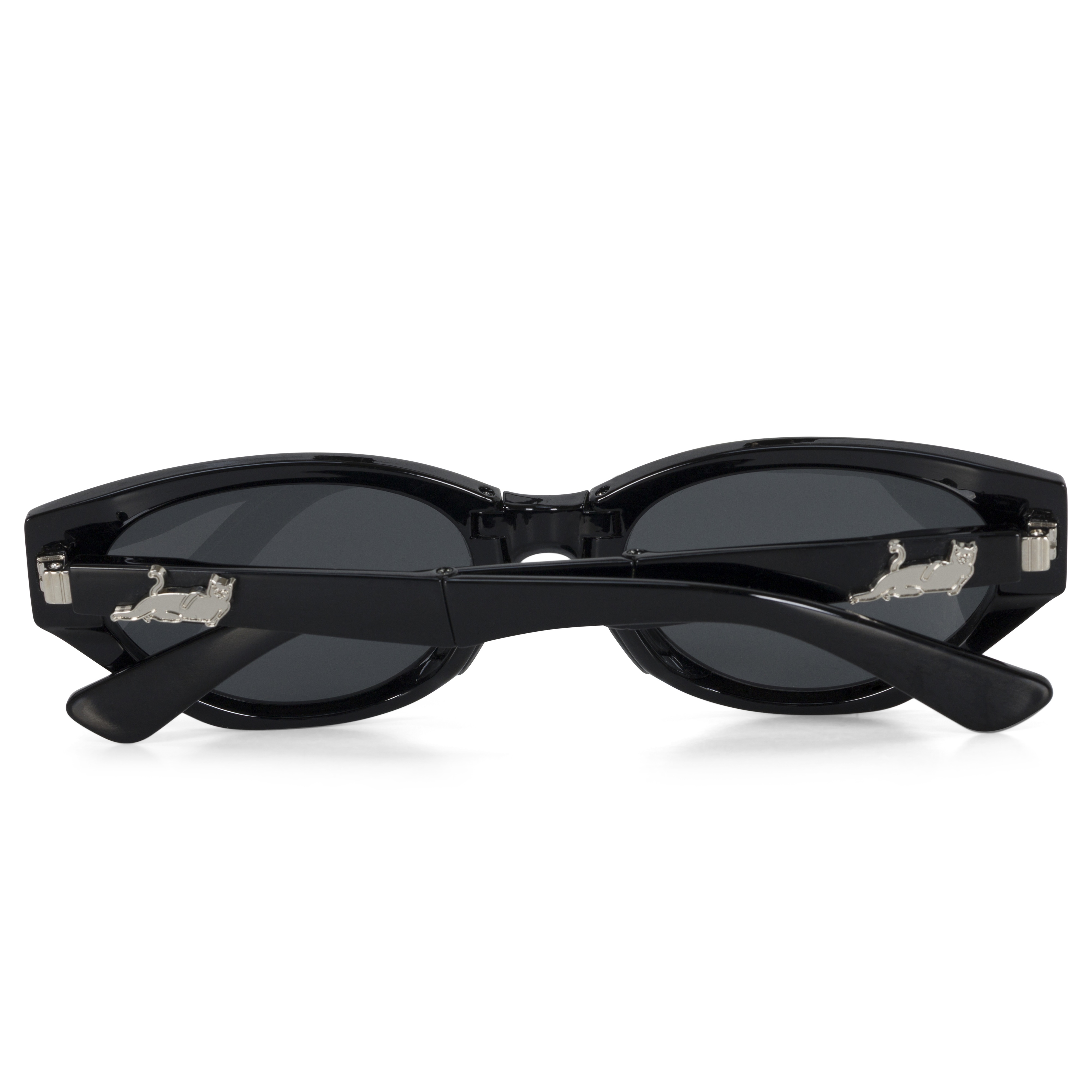 RIPNDIP Castanza Folding Sunglasses (Black)