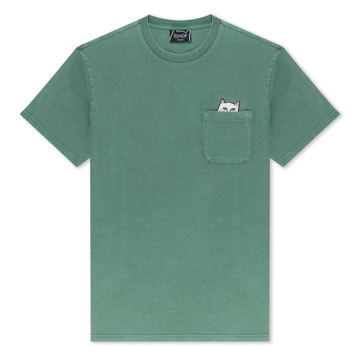 RIPNDIP Lord Nermal Pocket Tee (Olive Mineral)