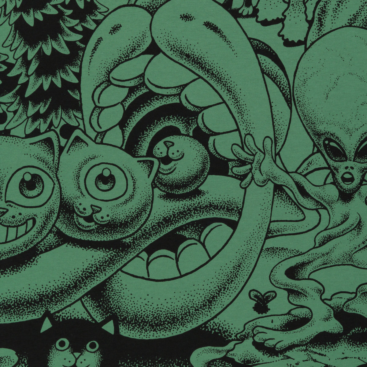 RIPNDIP Dark Twisted Fantasy Tee (Olive/Black)