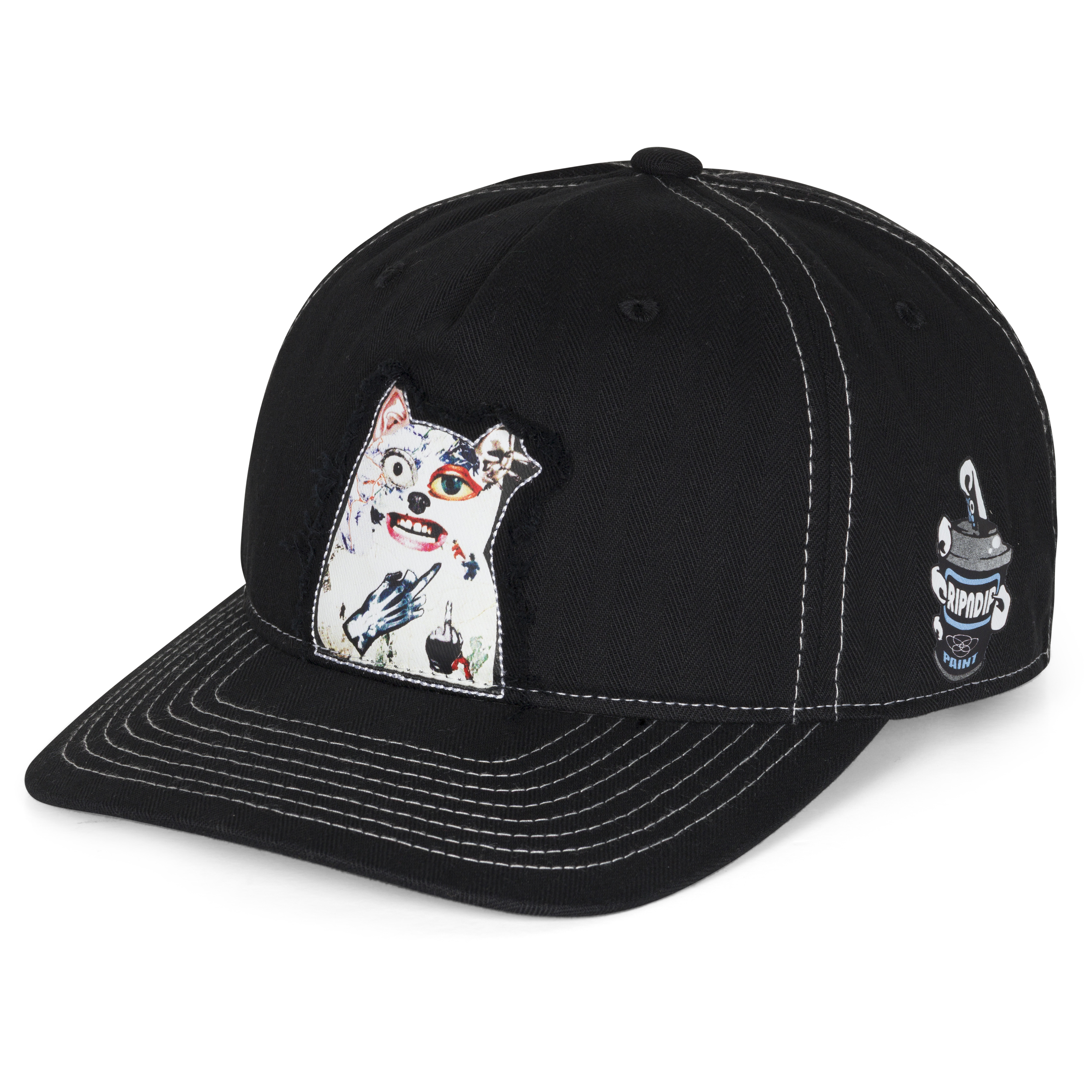 RIPNDIP Lord Nermal Collage Snapback (Black)