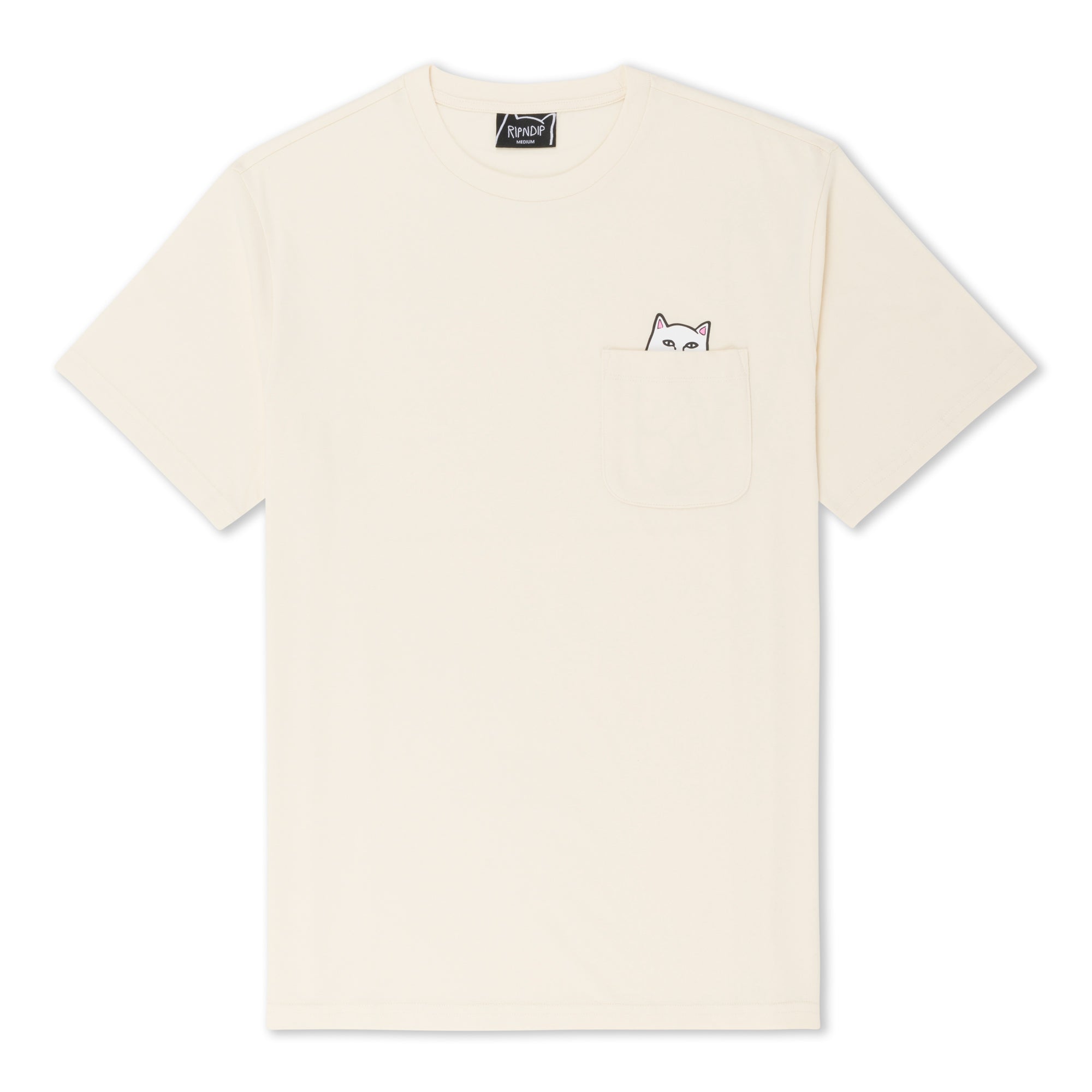 RIPNDIP Lord Nermal Pocket Tee (Natural)