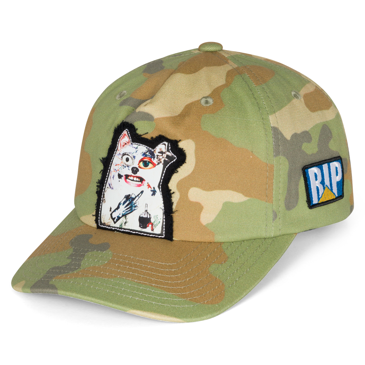 RIPNDIP Patchwork Dad Hat (Camo)