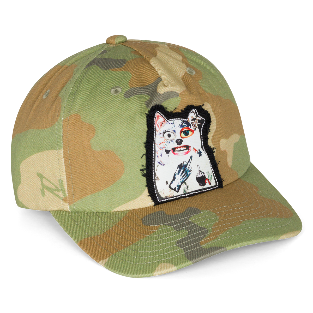 RIPNDIP Patchwork Dad Hat (Camo)