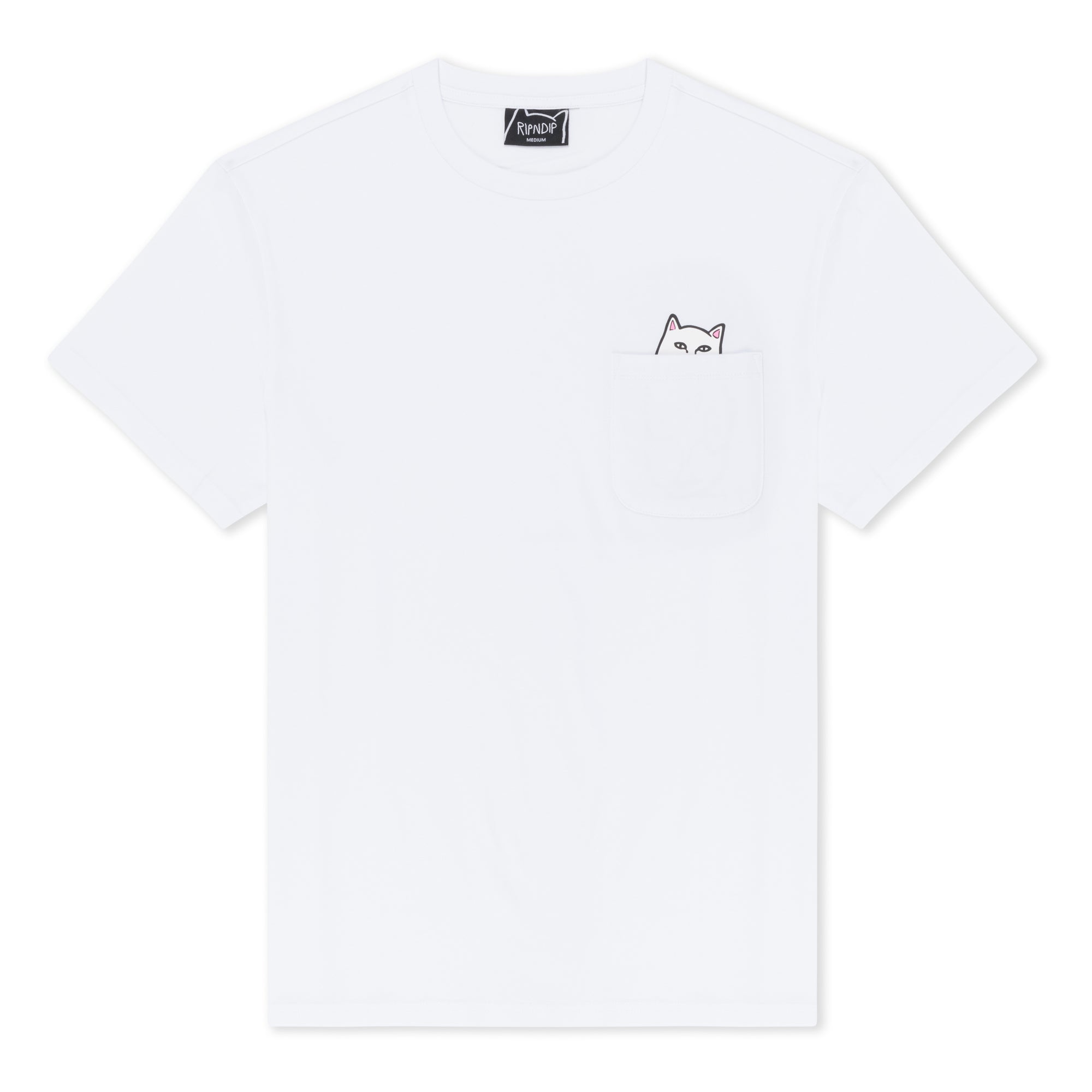 RIPNDIP Lord Nermal Pocket Tee (White)