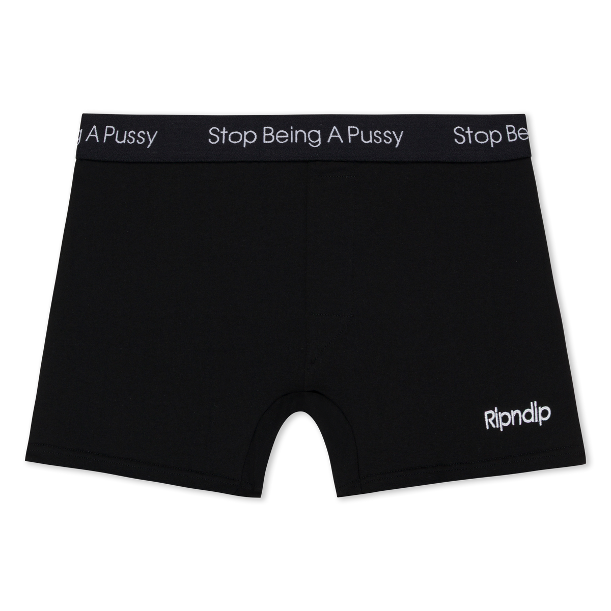 RIPNDIP Stop Being A Pussy Boxers (Black)