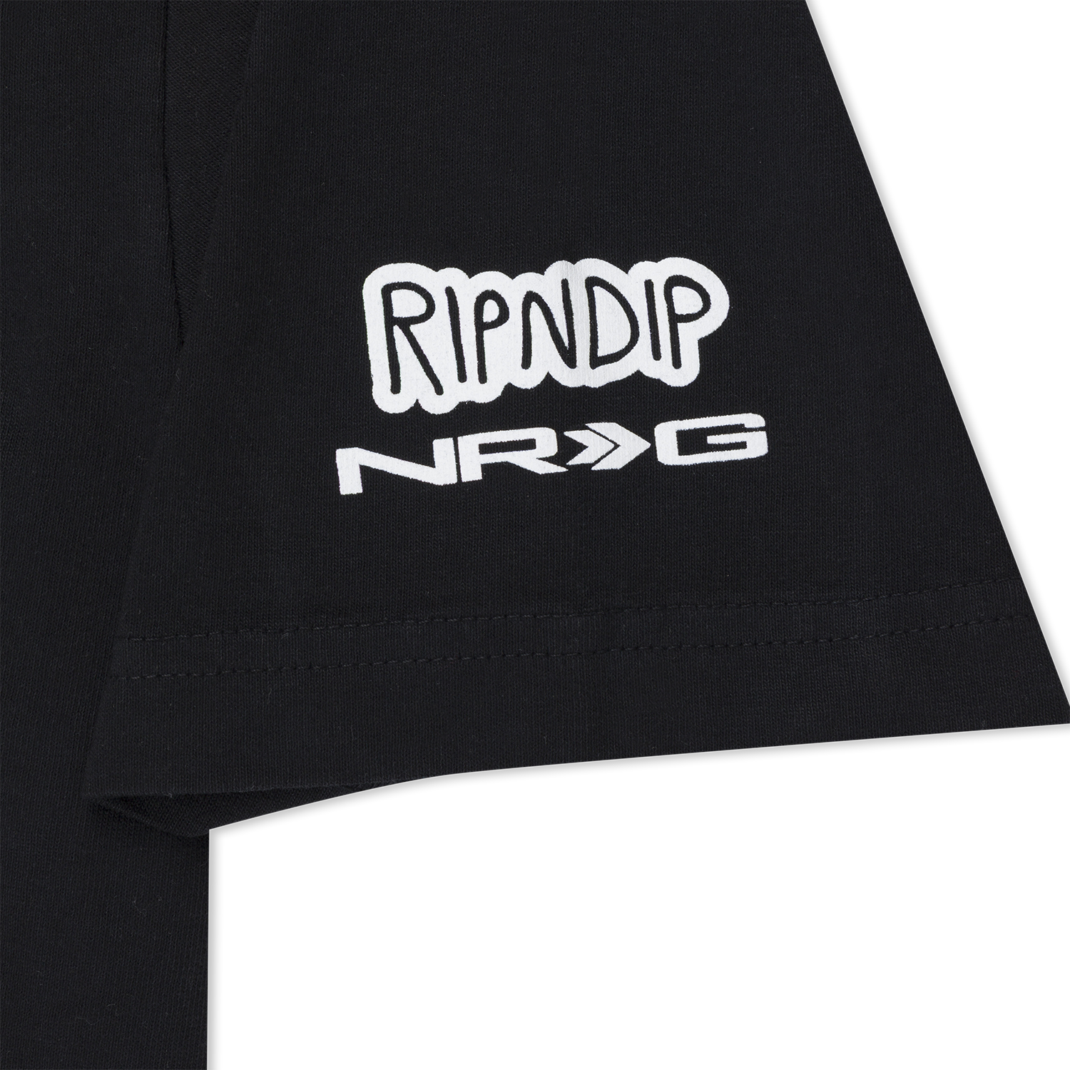 RIPNDIP Ripndip x NRG Lord Nermal Pocket Tee (Black)