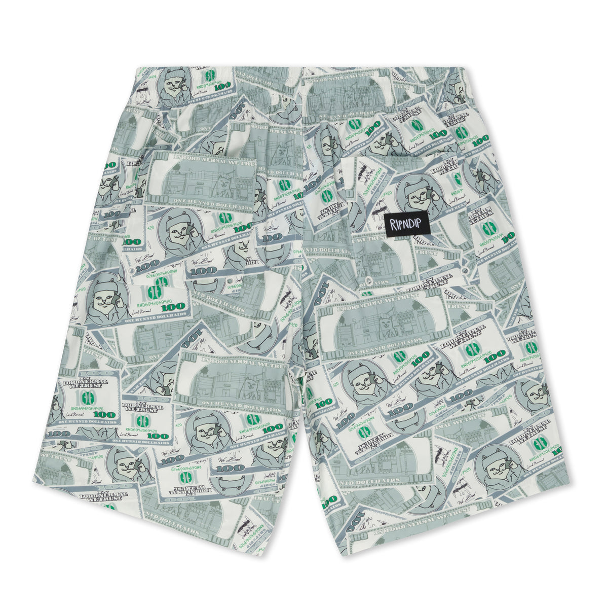 RIPNDIP Moneybag Swim Shorts (Olive)