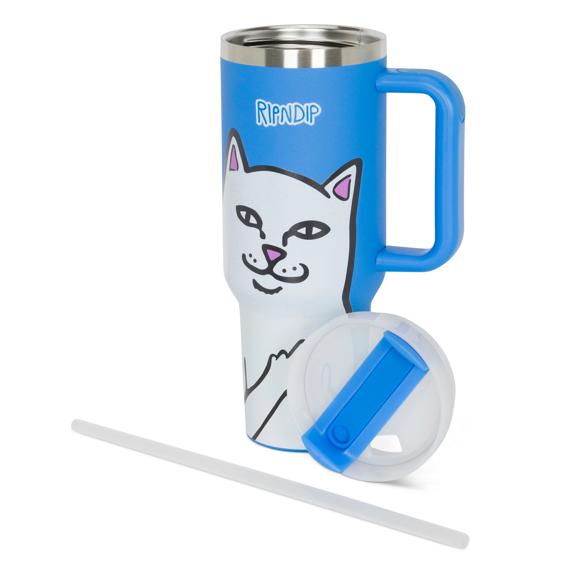 Lord Nermal Big Ol Cup Tumbler (Blue) – RIPNDIP