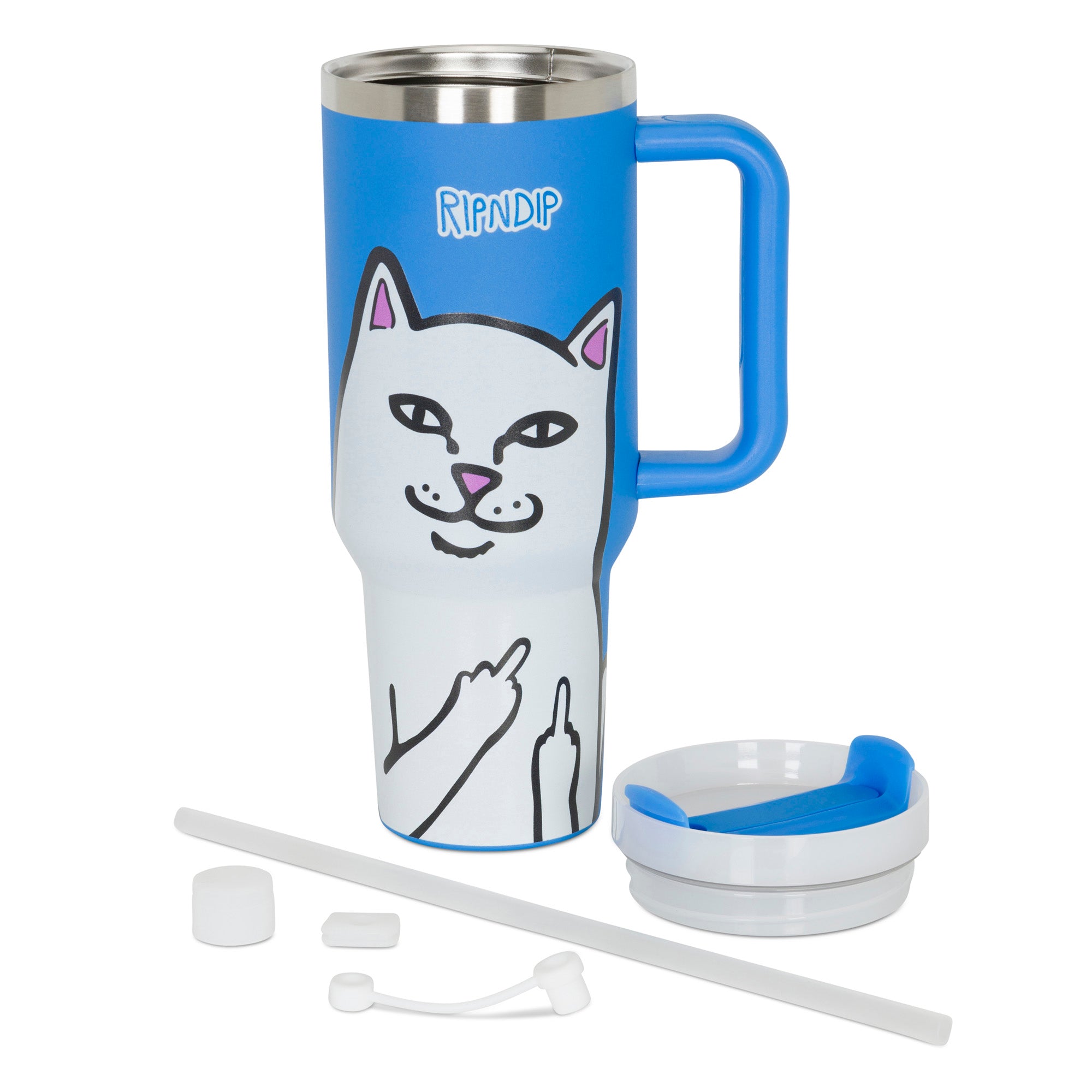 Lord Nermal Big Ol Cup Tumbler (Blue) – RIPNDIP