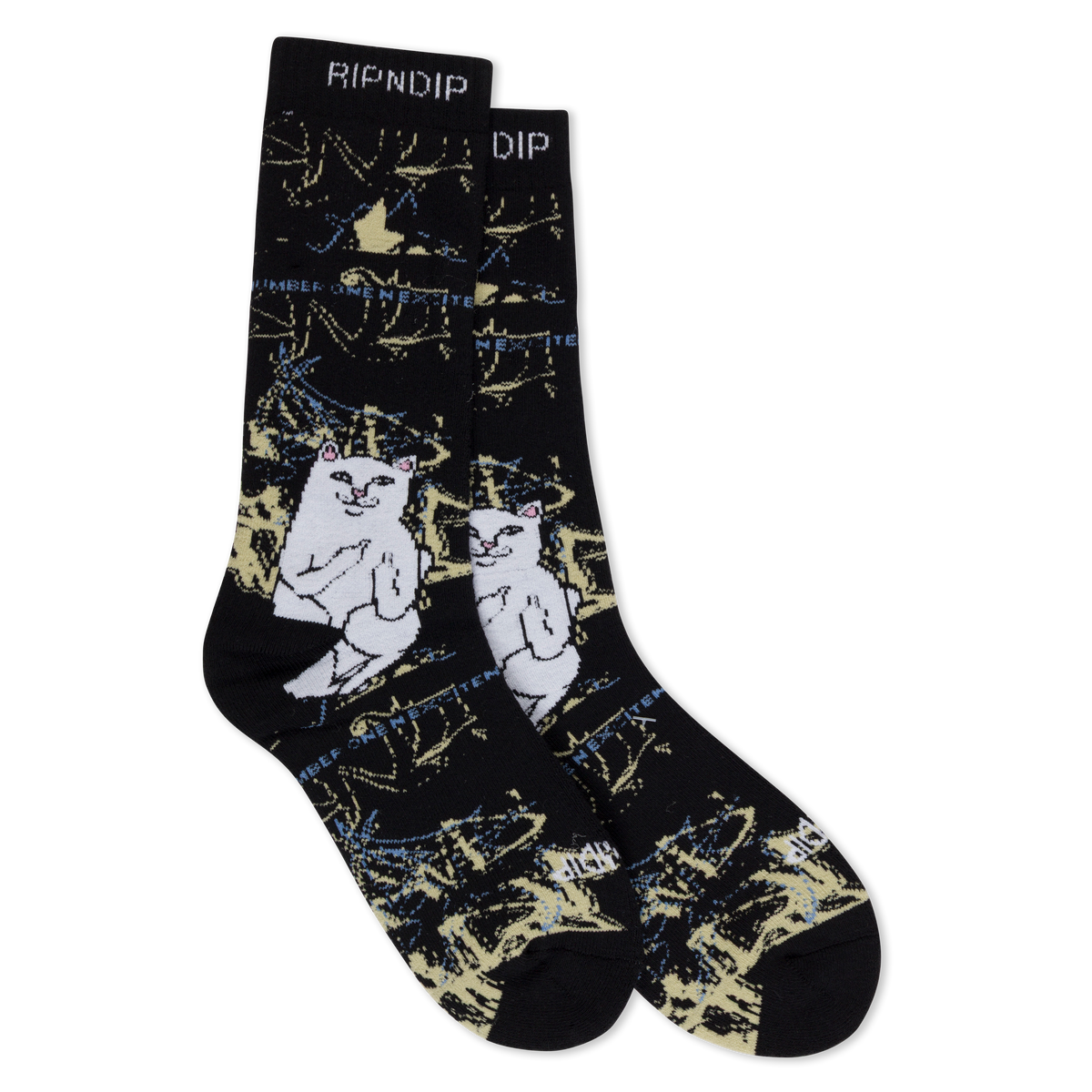 RIPNDIP Lord Nermal Madness Socks (Black)