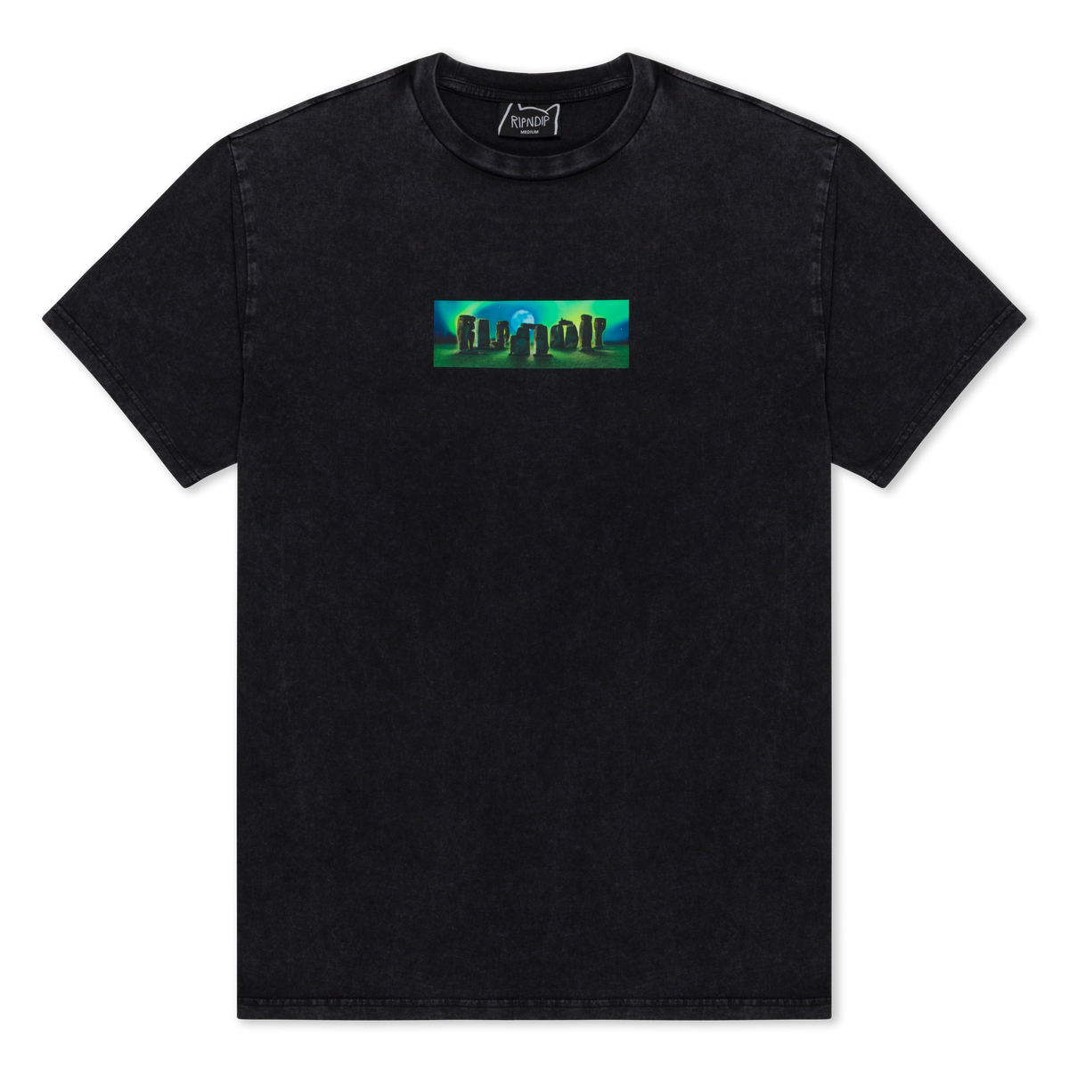 RIPNDIP UFO Tours Tee (Black Vintage Wash)