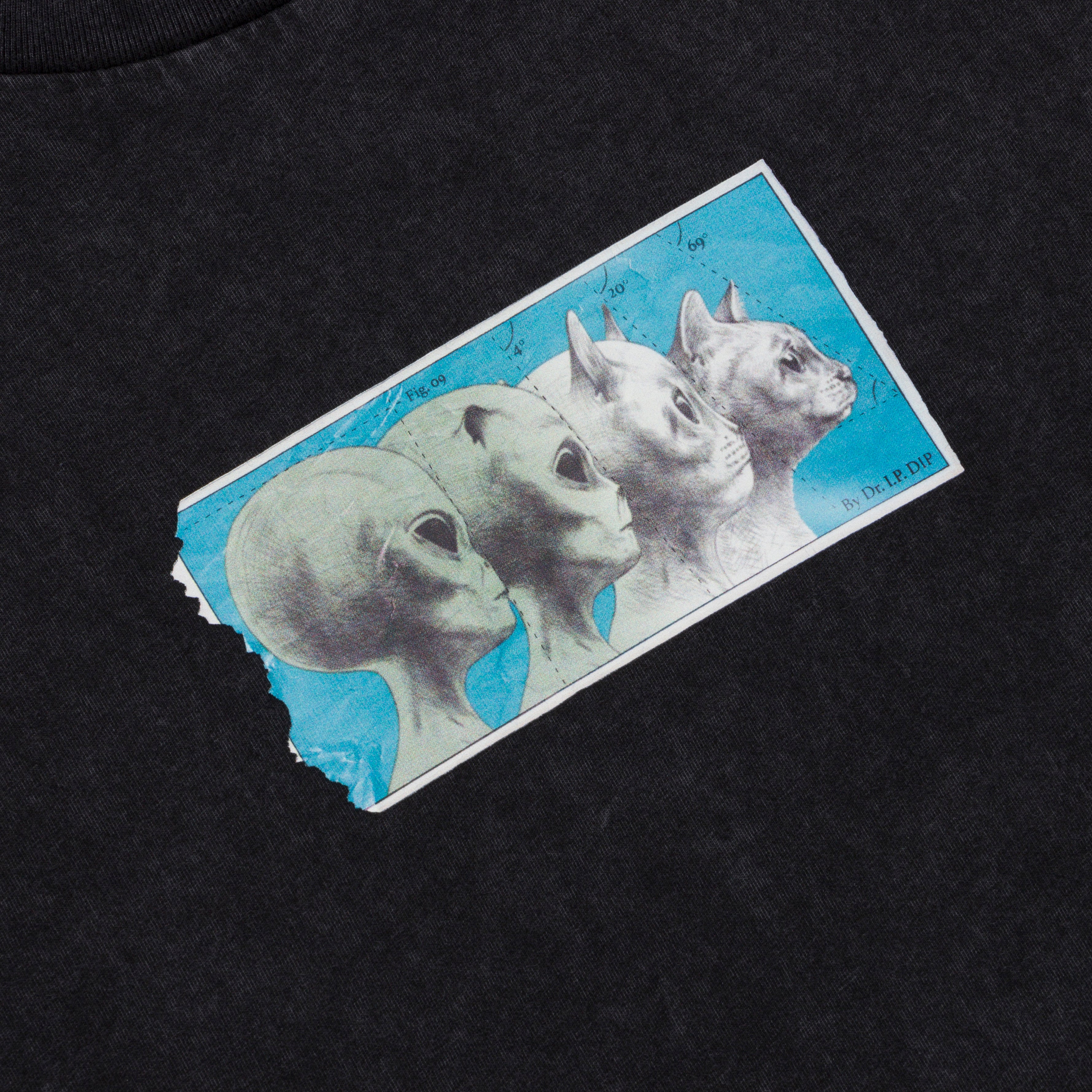 RIPNDIP Nerm Geo Tee (Black Vintage Wash)
