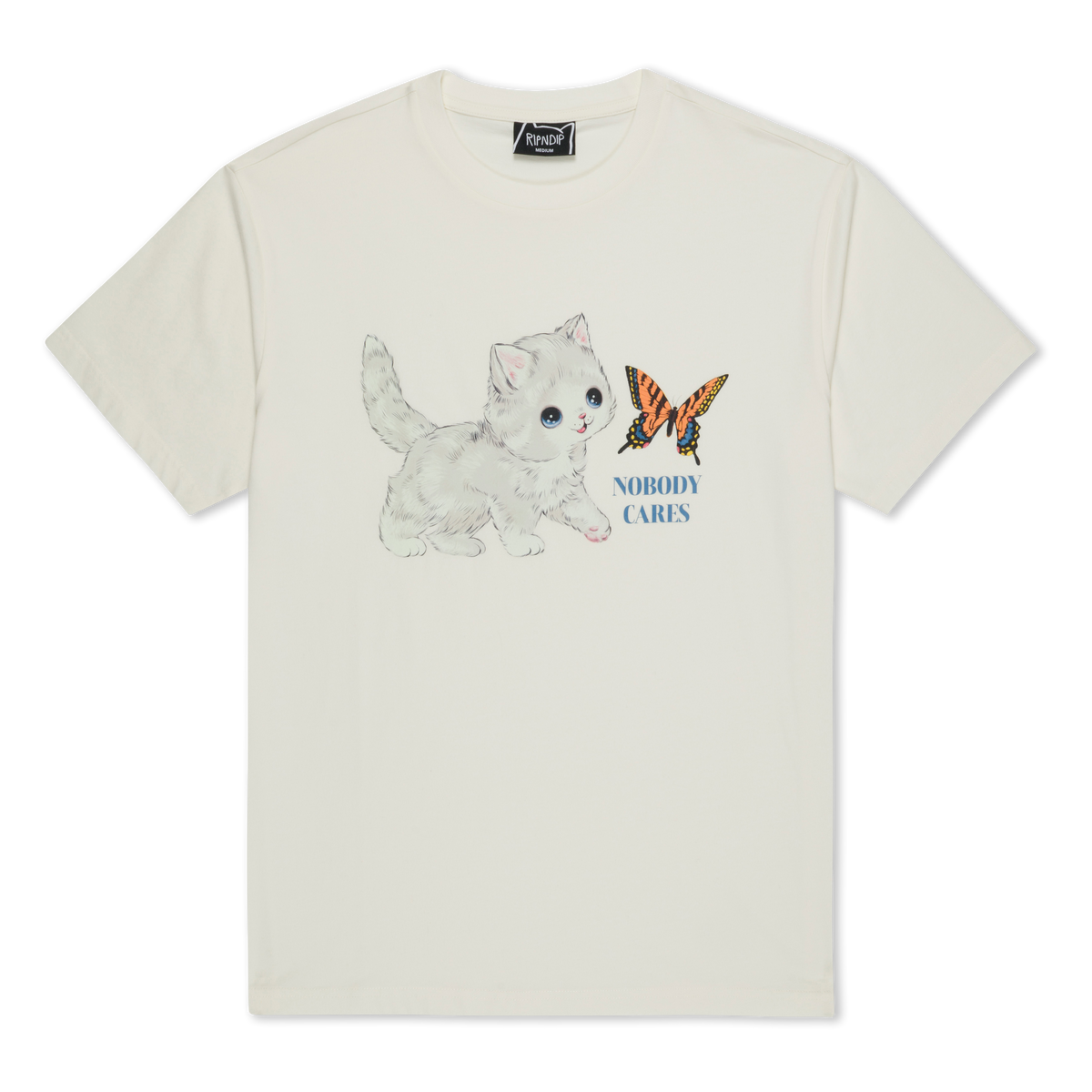 RIPNDIP Nobody Cares Tee (Bone)