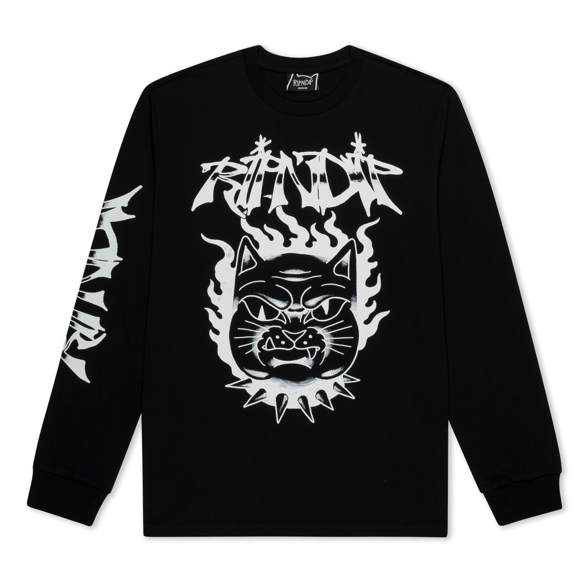 RIPNDIP The Happiest Cat LS (Black)