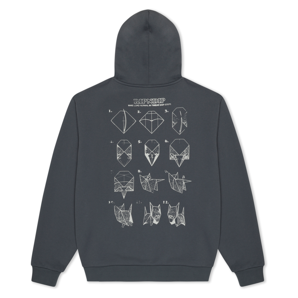 RIPNDIP Origami Hoodie (Charcoal)