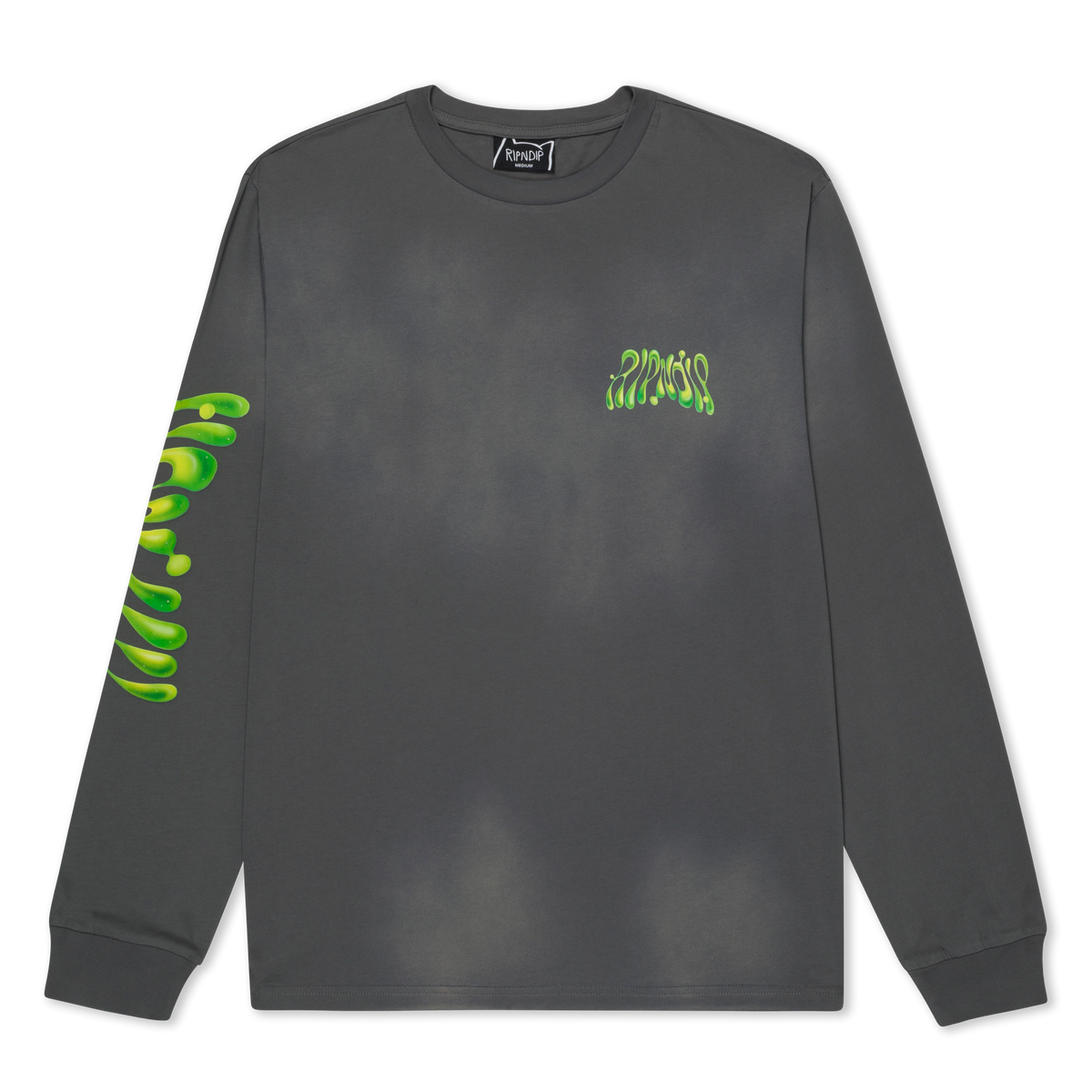 RIPNDIP Lava Lamp LS (Charcoal Vintage Wash)