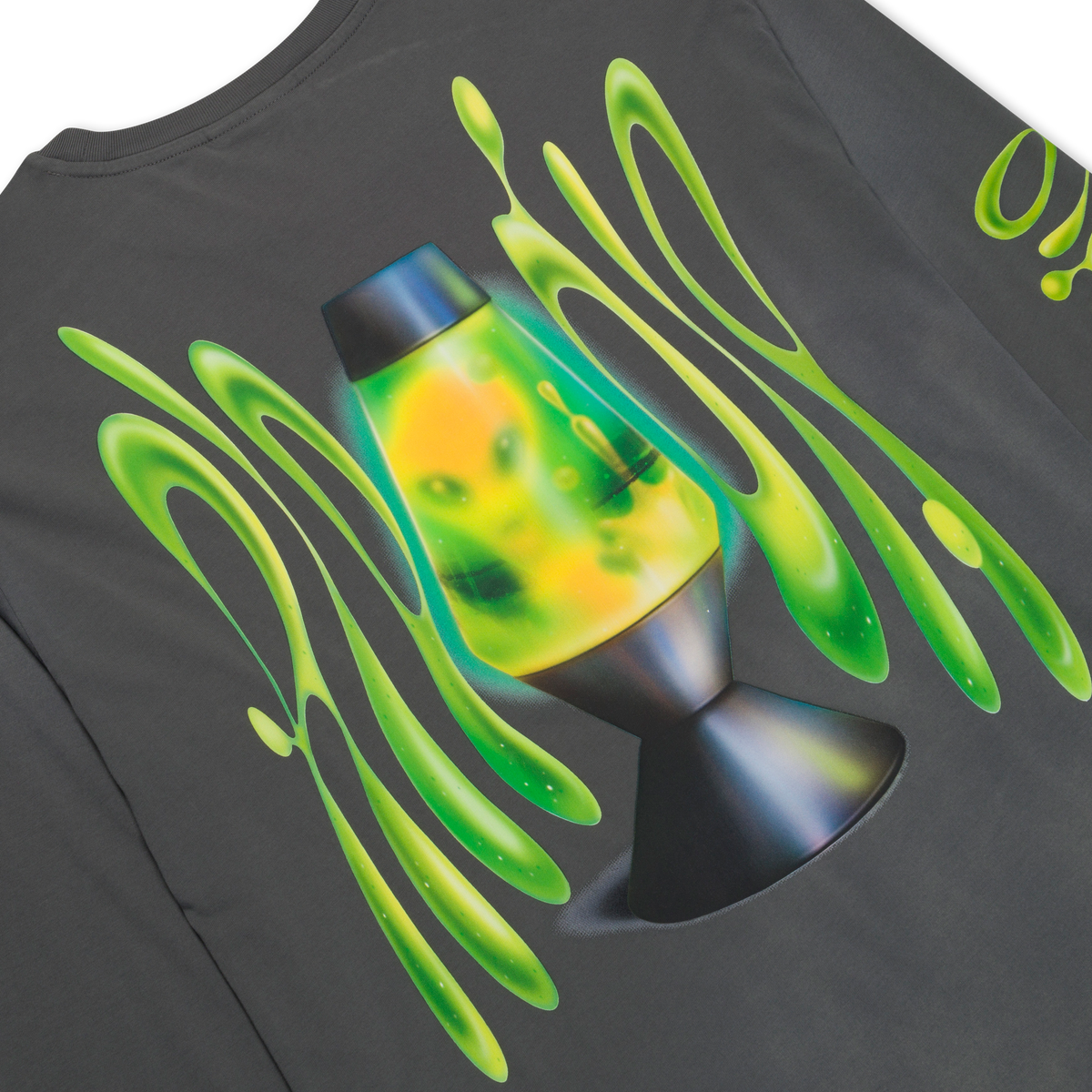 RIPNDIP Lava Lamp LS (Charcoal Vintage Wash)