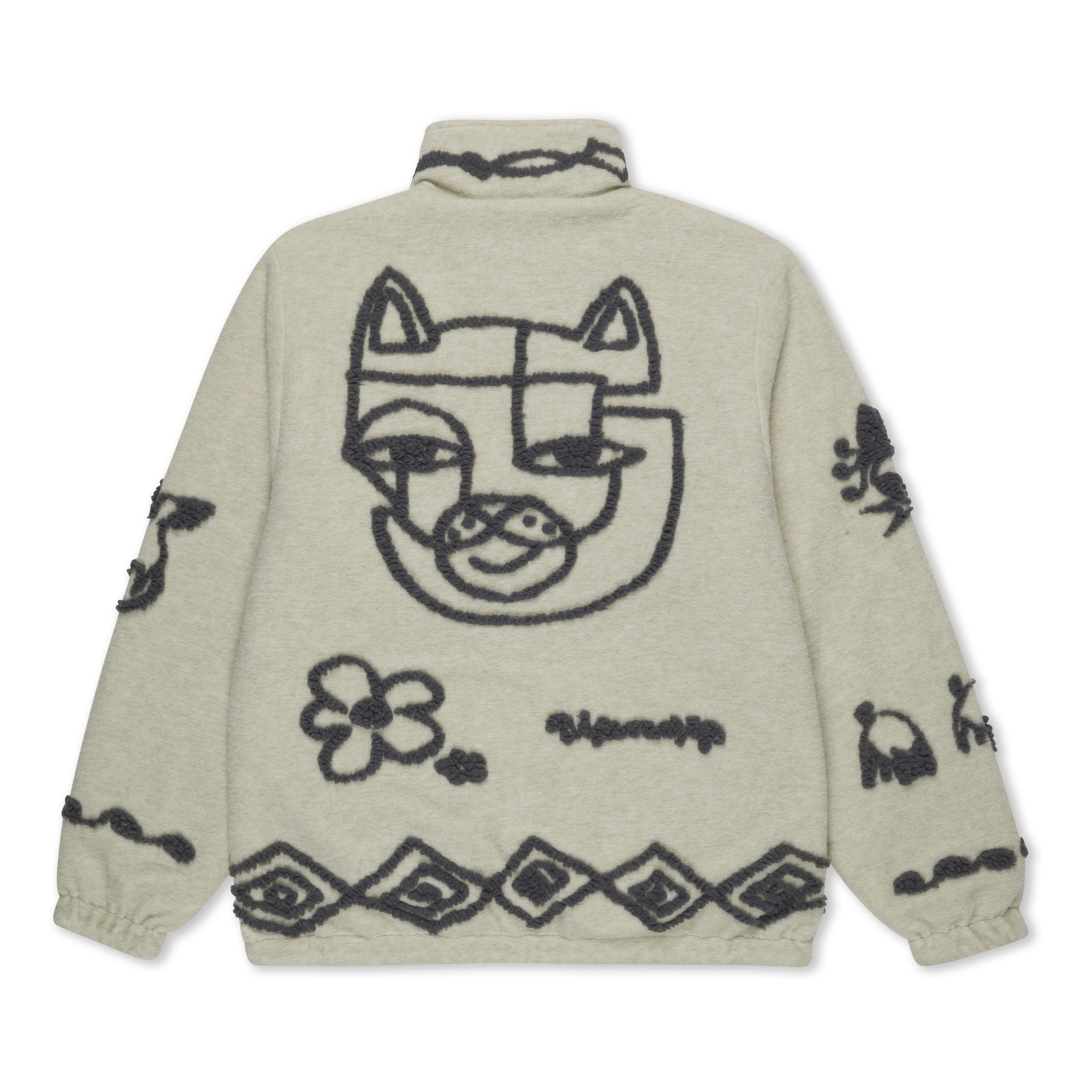 RIPNDIP Blonded Reversible Jacket (Sand / Charcoal)