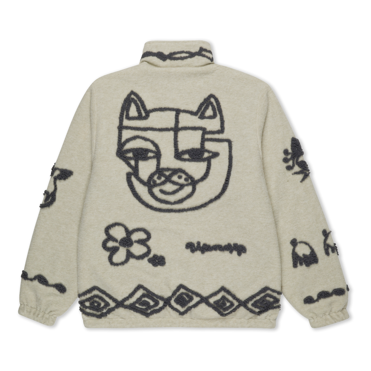 RIPNDIP Blonded Reversible Jacket (Sand / Charcoal)