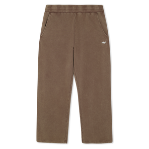 Castanza Straight Leg Sweatpants (Brown Vintage Wash)