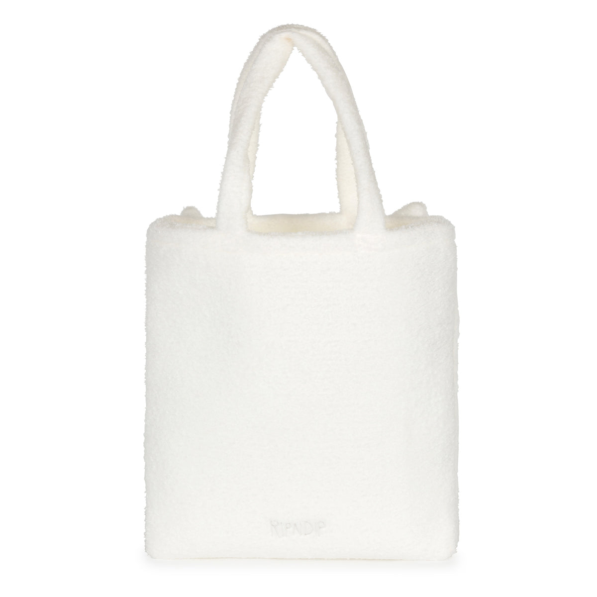 RIPNDIP Lord Nermal Fluffy Tote  (White)