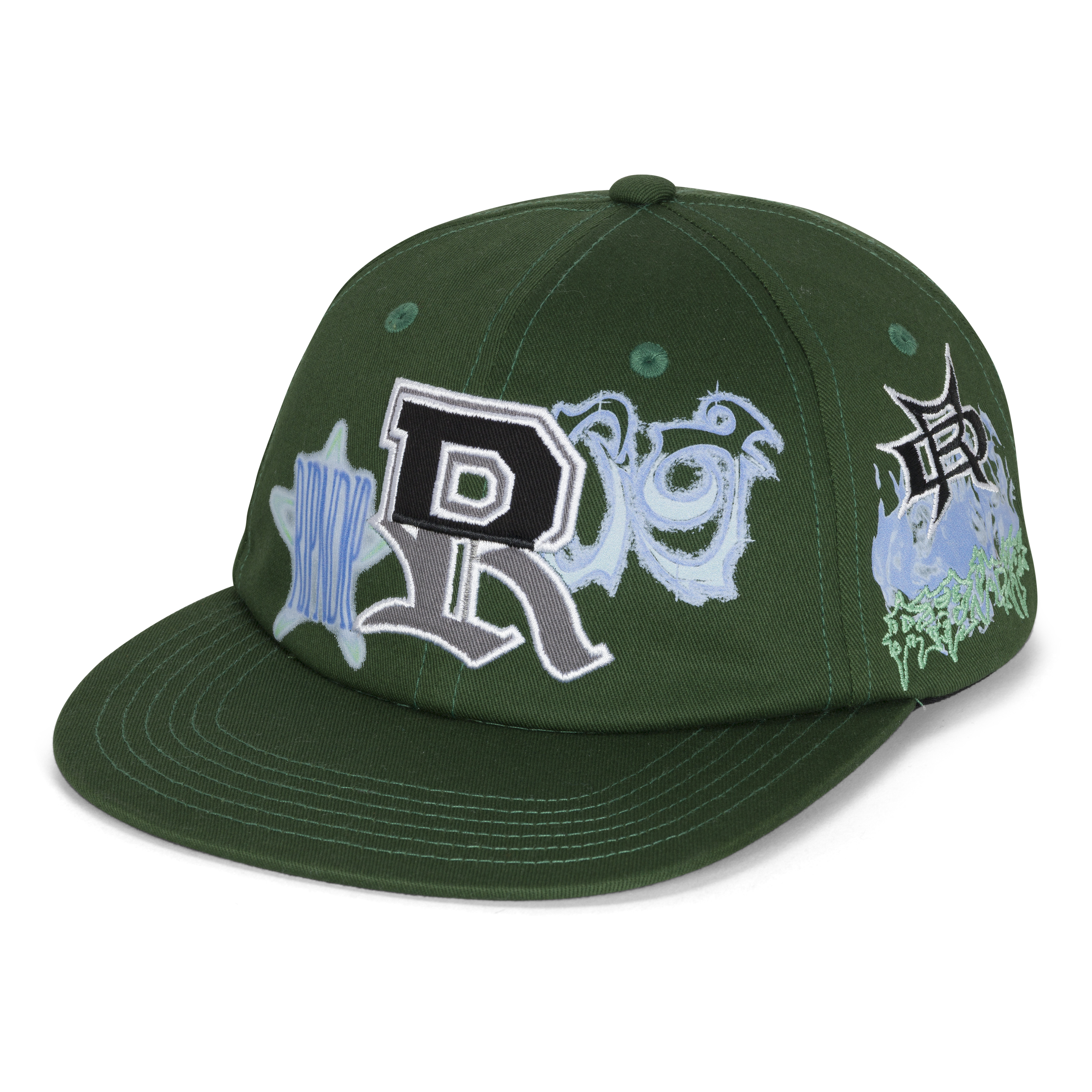 RIPNDIP RIPNDIP Team Snapback (Hunter Green)