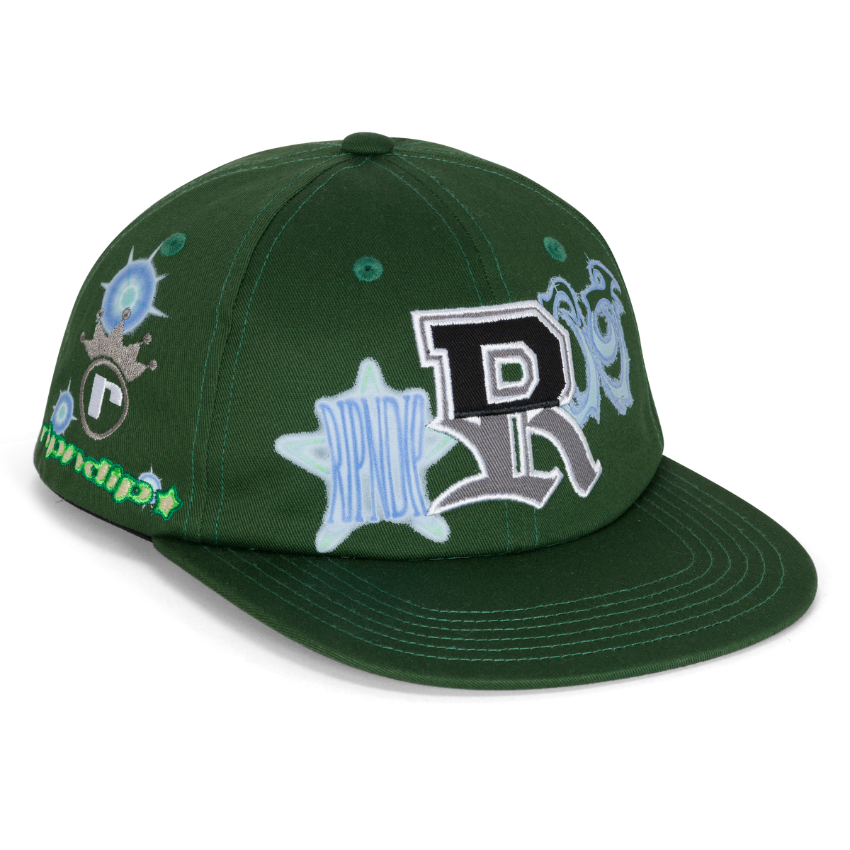 RIPNDIP RIPNDIP Team Snapback (Hunter Green)