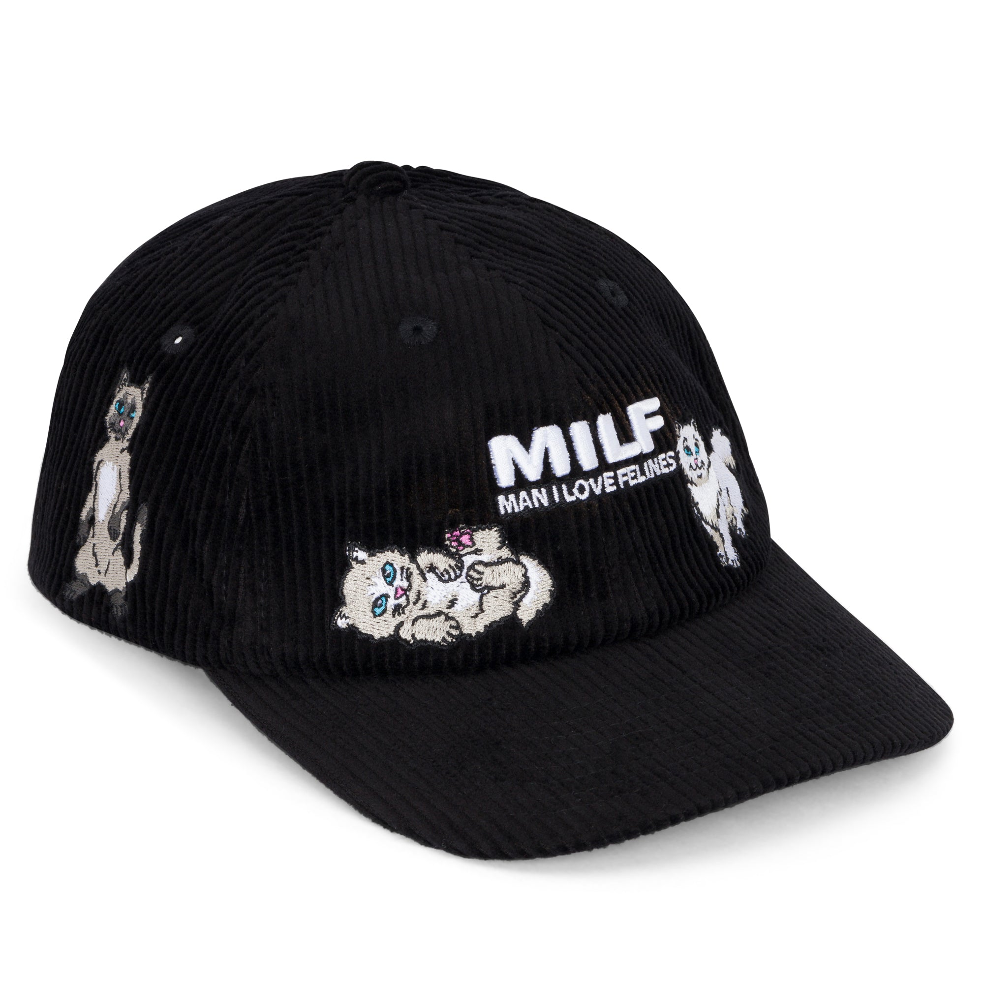 RIPNDIP Man I Love Felines Strapback (Black)