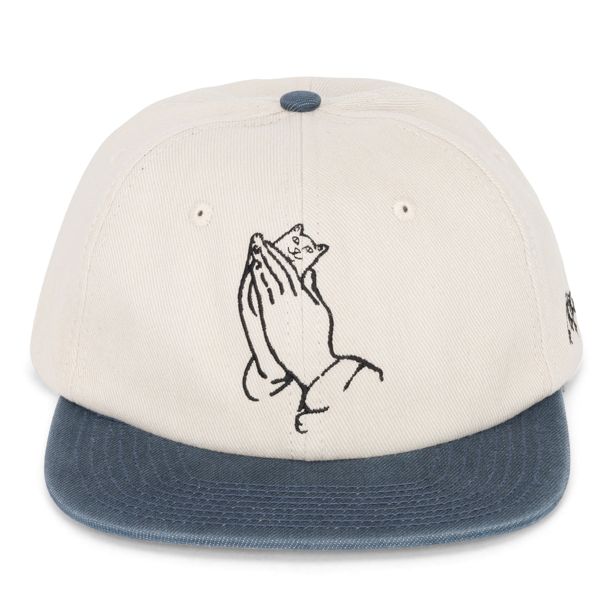 RIPNDIP Los Feliz 6 Panel (Charcoal/Cream)
