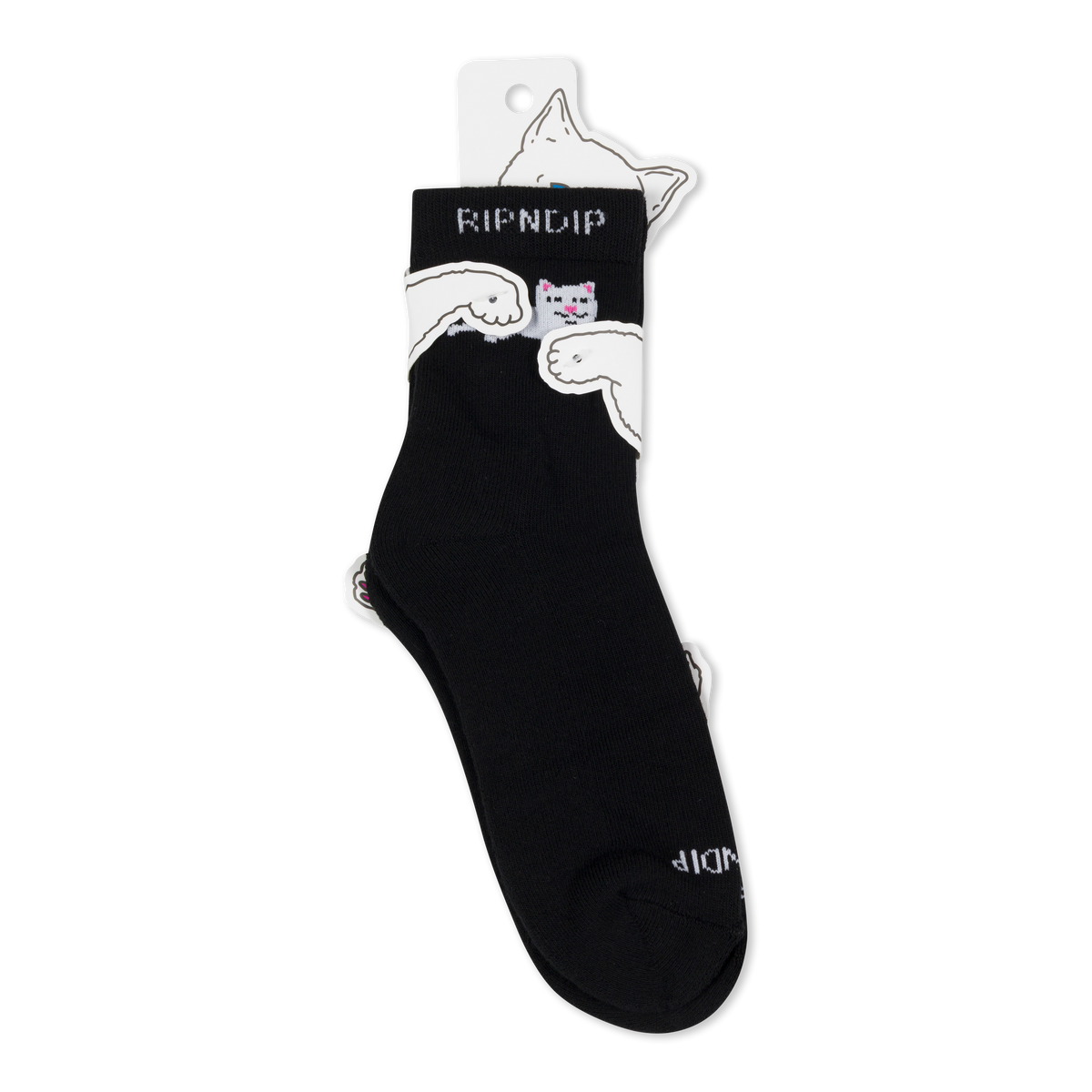 RIPNDIP Out Of This World Mid Socks (Black)