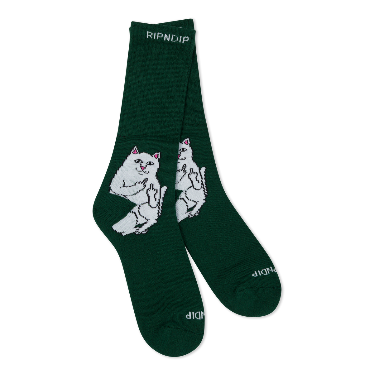 RIPNDIP Lord Nermal Socks (Hunter Green)